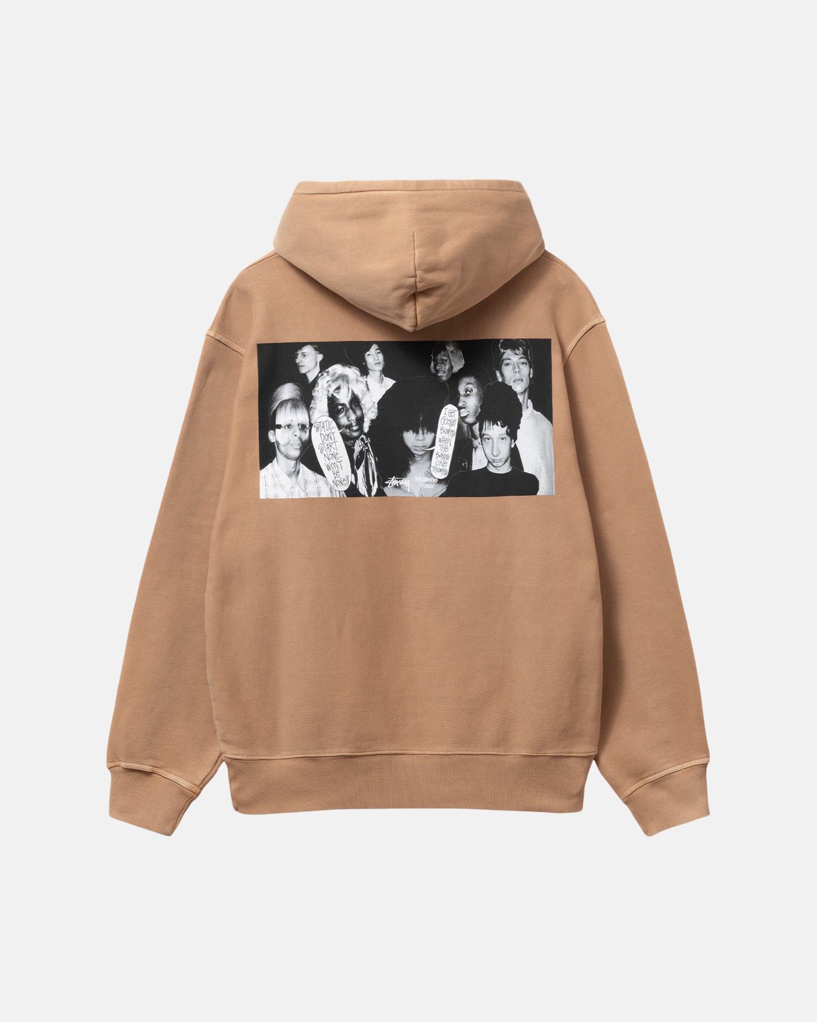 STÜSSY & MARTINE ROSE COLLAGE PIGMENT DYED HOODIE sold by Stussy product image thumbnail 2
