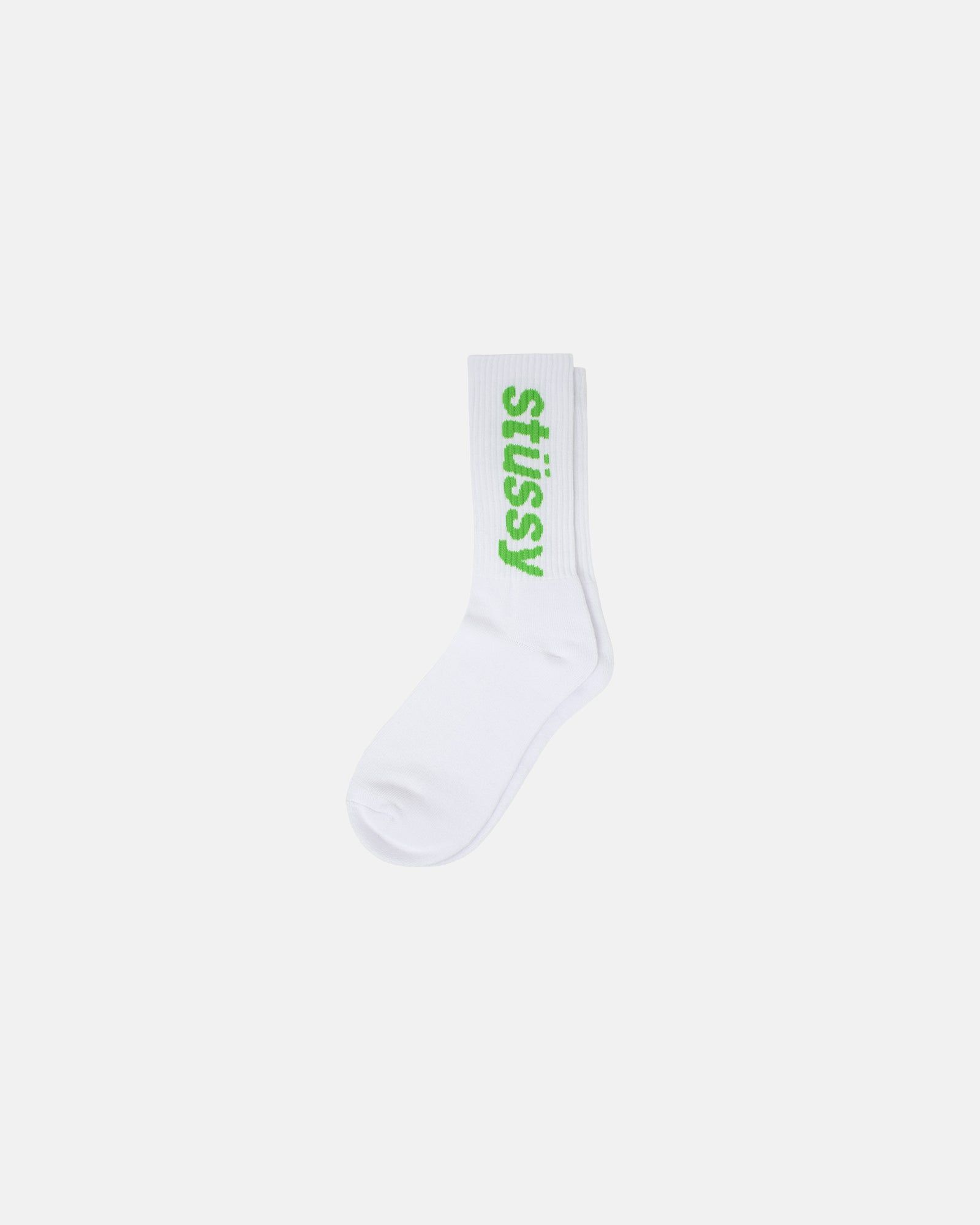 HELVETICA CREW SOCKS sold by Stussy