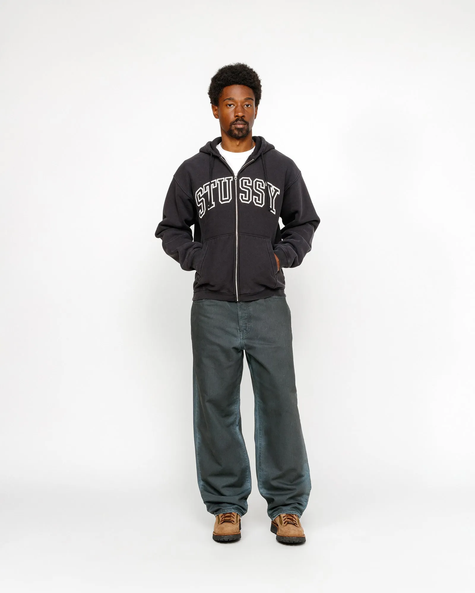 OUTLINE ZIP HOODIE sold by Stussy product image thumbnail 3