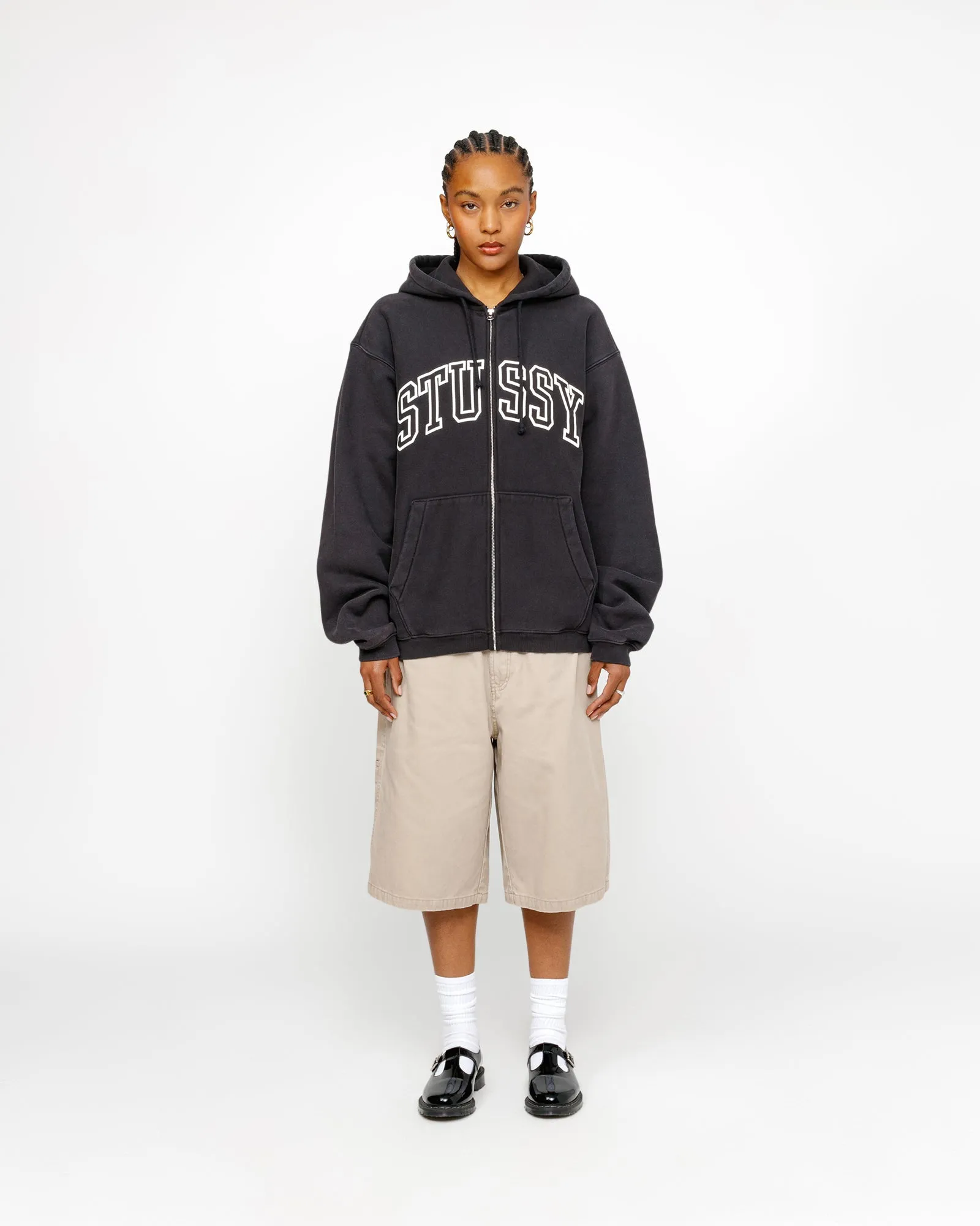 OUTLINE ZIP HOODIE sold by Stussy product image thumbnail 5