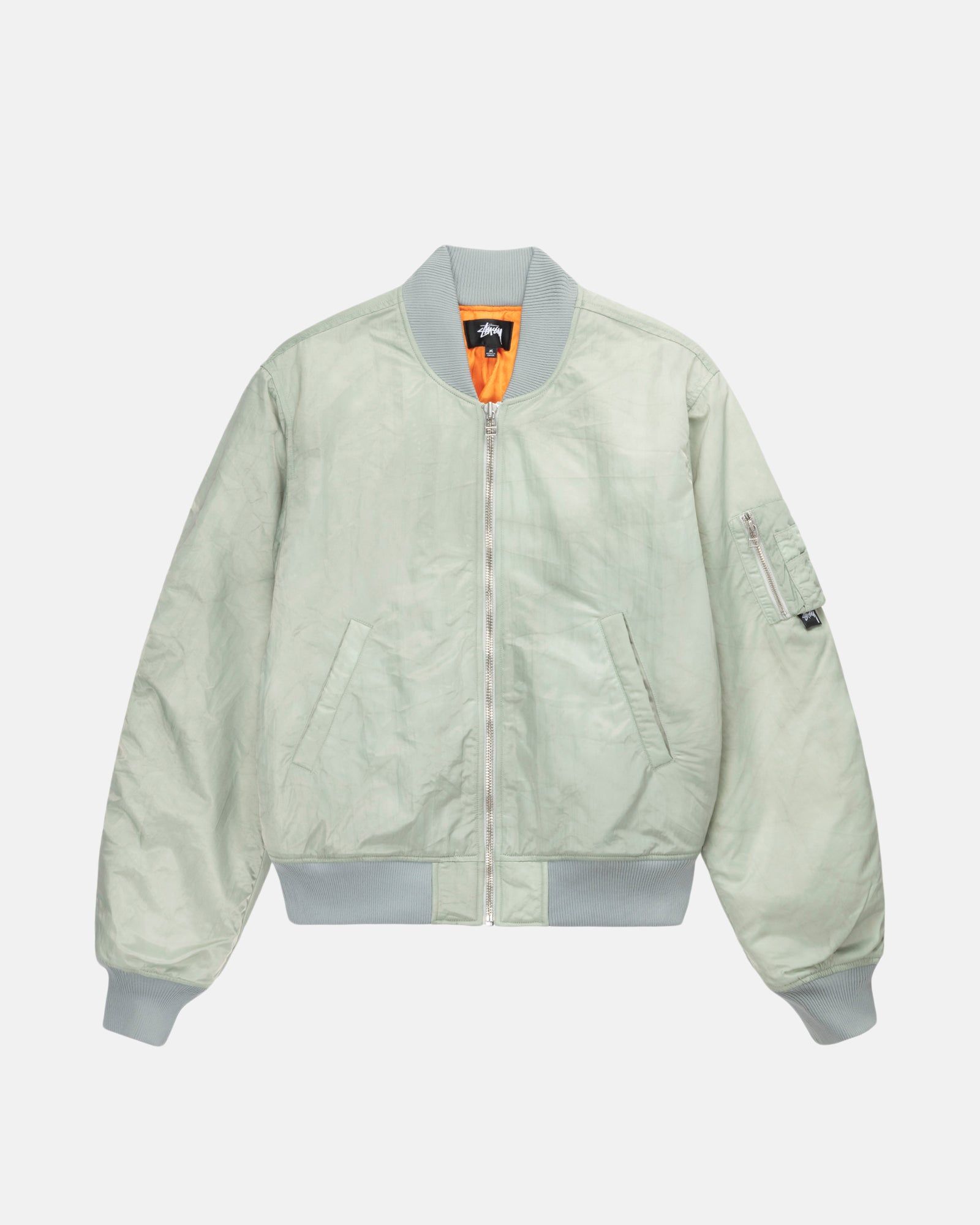 DYED NYLON BOMBER sold by Stussy