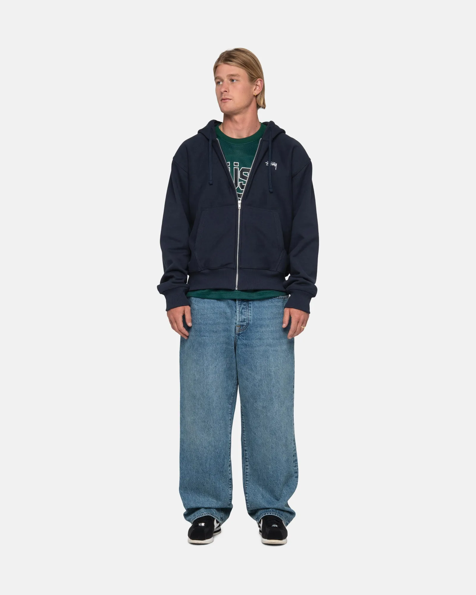 STOCK LOGO ZIP HOODIE sold by Stussy product image thumbnail 4