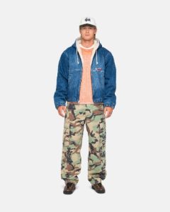 WORK JACKET DENIM SHERPA sold by Stussy