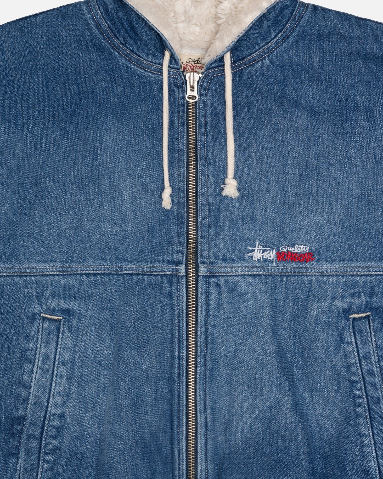WORK JACKET DENIM SHERPA sold by Stussy product image thumbnail 3
