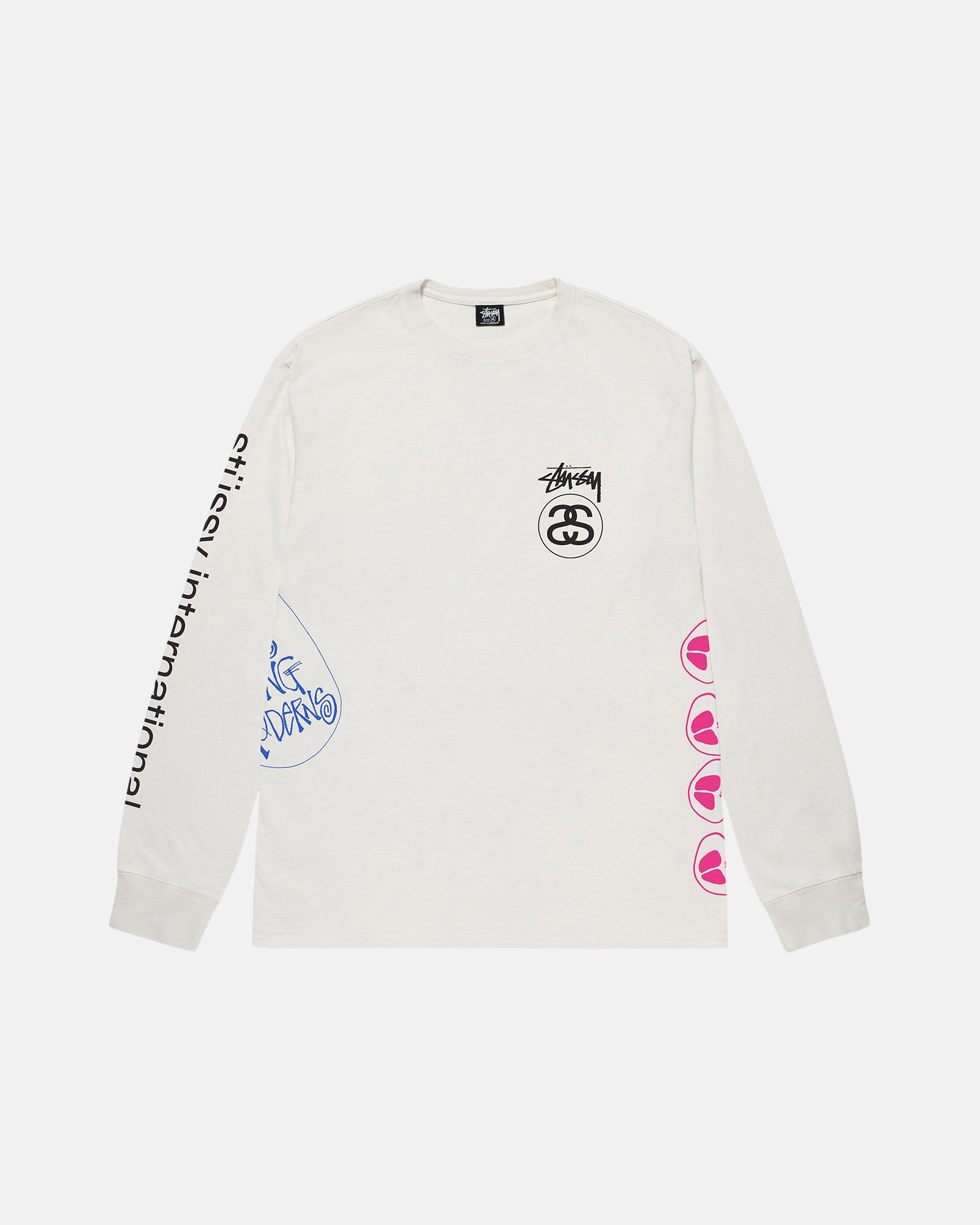 TEST STRIKE PIGMENT DYED LS TEE sold by Stussy product image thumbnail 2