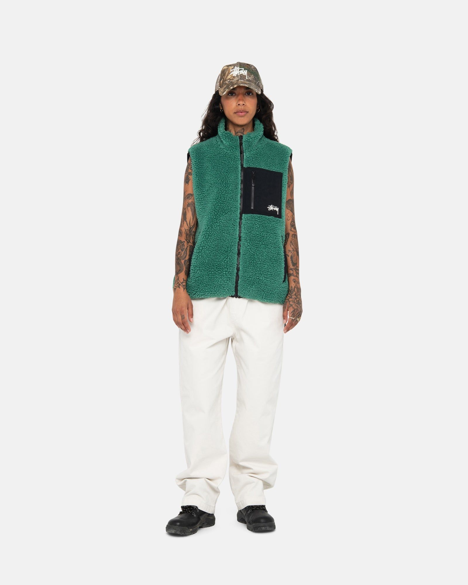 SHERPA REVERSIBLE VEST sold by Stussy product image thumbnail 10