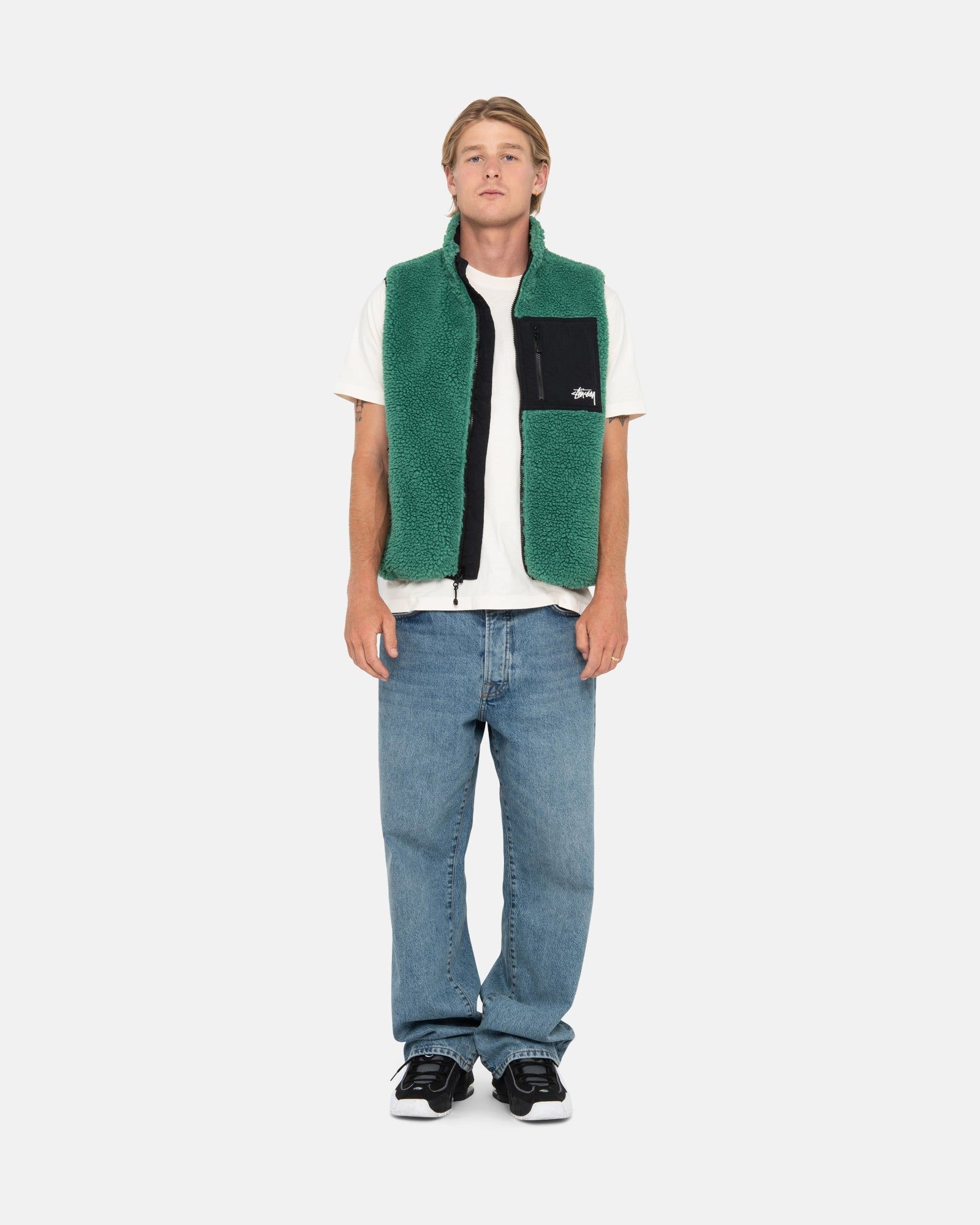 SHERPA REVERSIBLE VEST sold by Stussy product image thumbnail 7