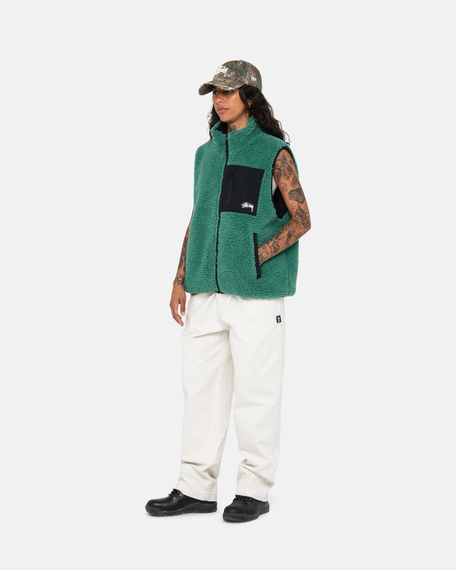SHERPA REVERSIBLE VEST sold by Stussy product image thumbnail 11