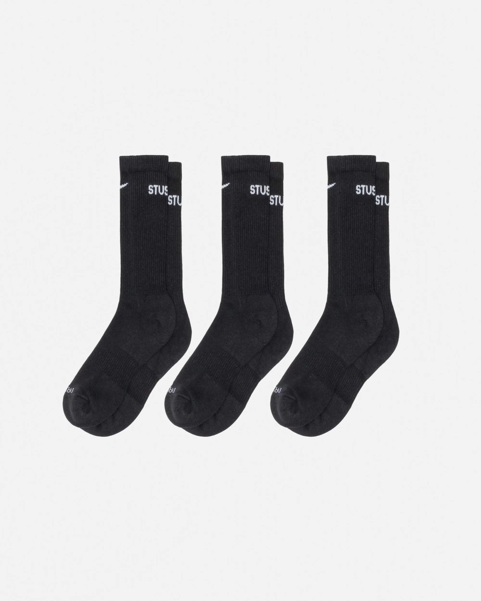 STÜSSY & NIKE DRI-FIT CREW SOCK PACK sold by Stussy