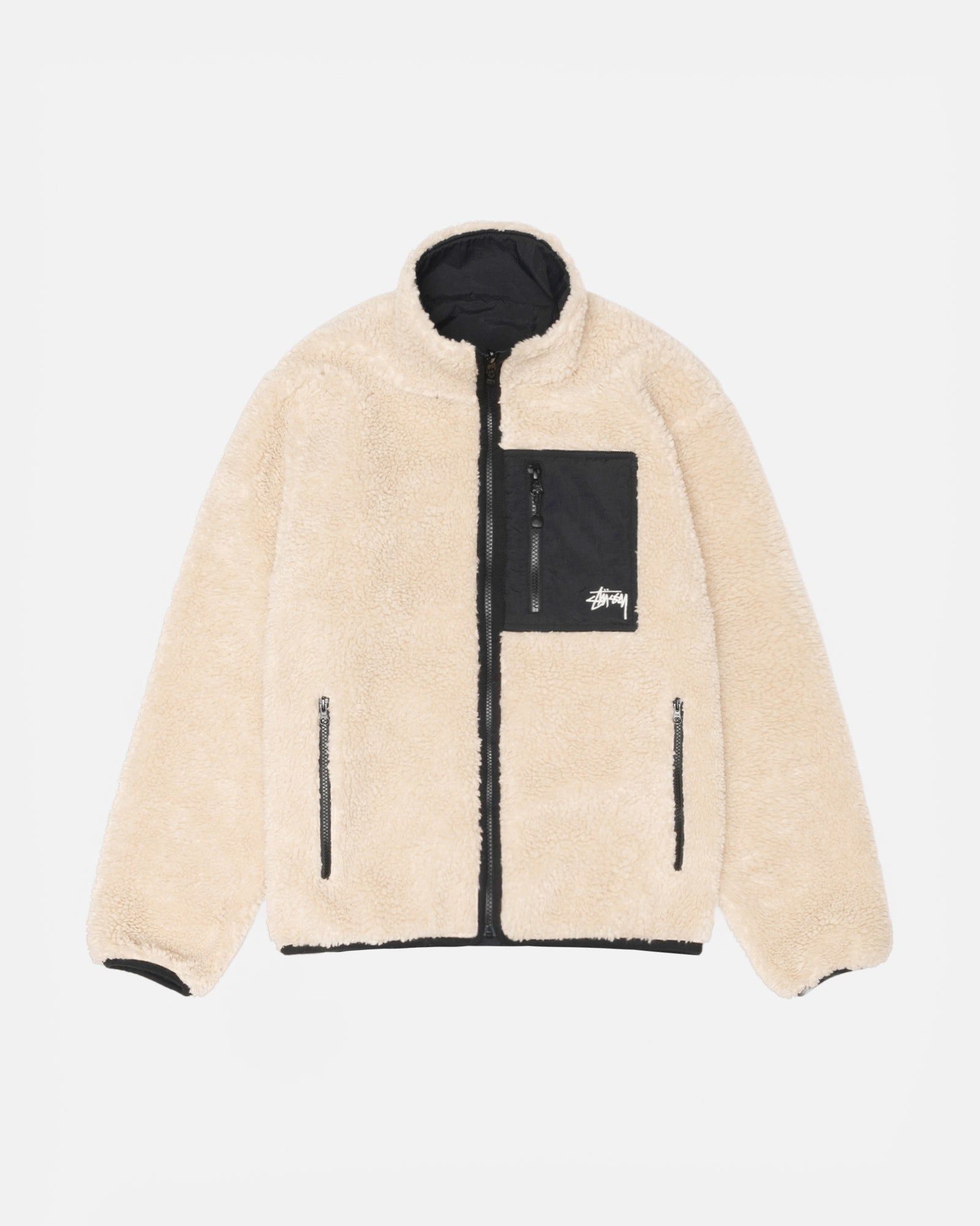 SHERPA REVERSIBLE JACKET sold by Stussy