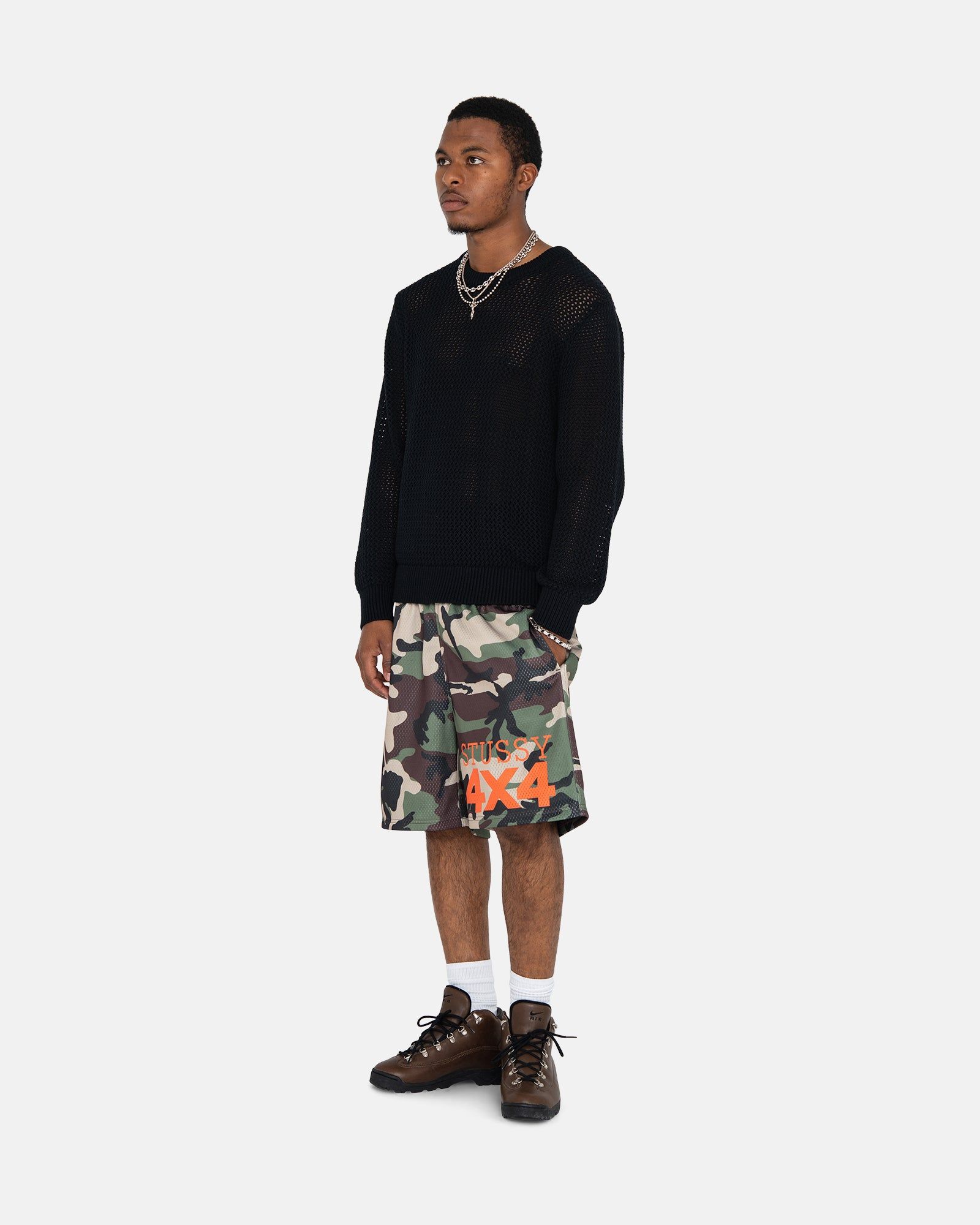 PIGMENT DYED LOOSE GAUGE SWEATER sold by Stussy product image thumbnail 6