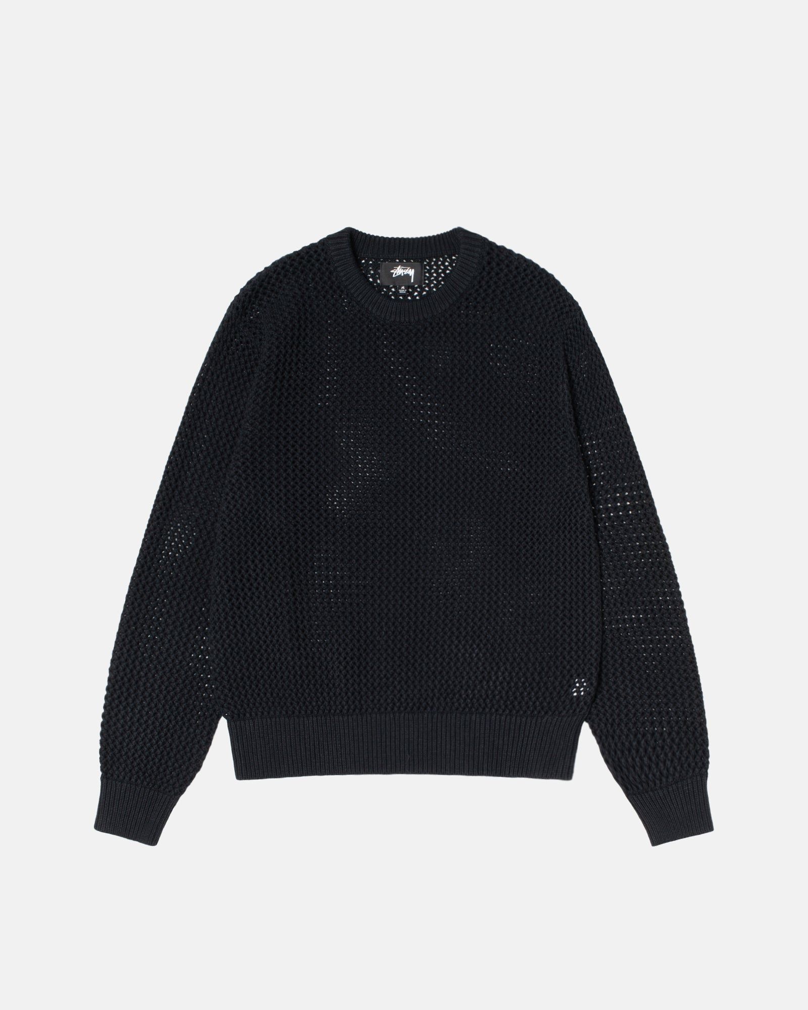 PIGMENT DYED LOOSE GAUGE SWEATER sold by Stussy