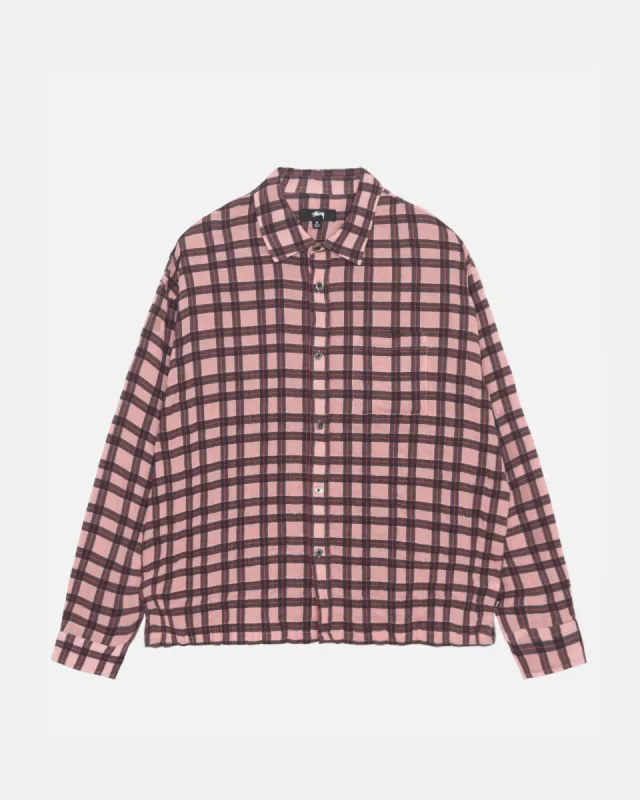 SONOMA PLAID SHIRT made by Stussy