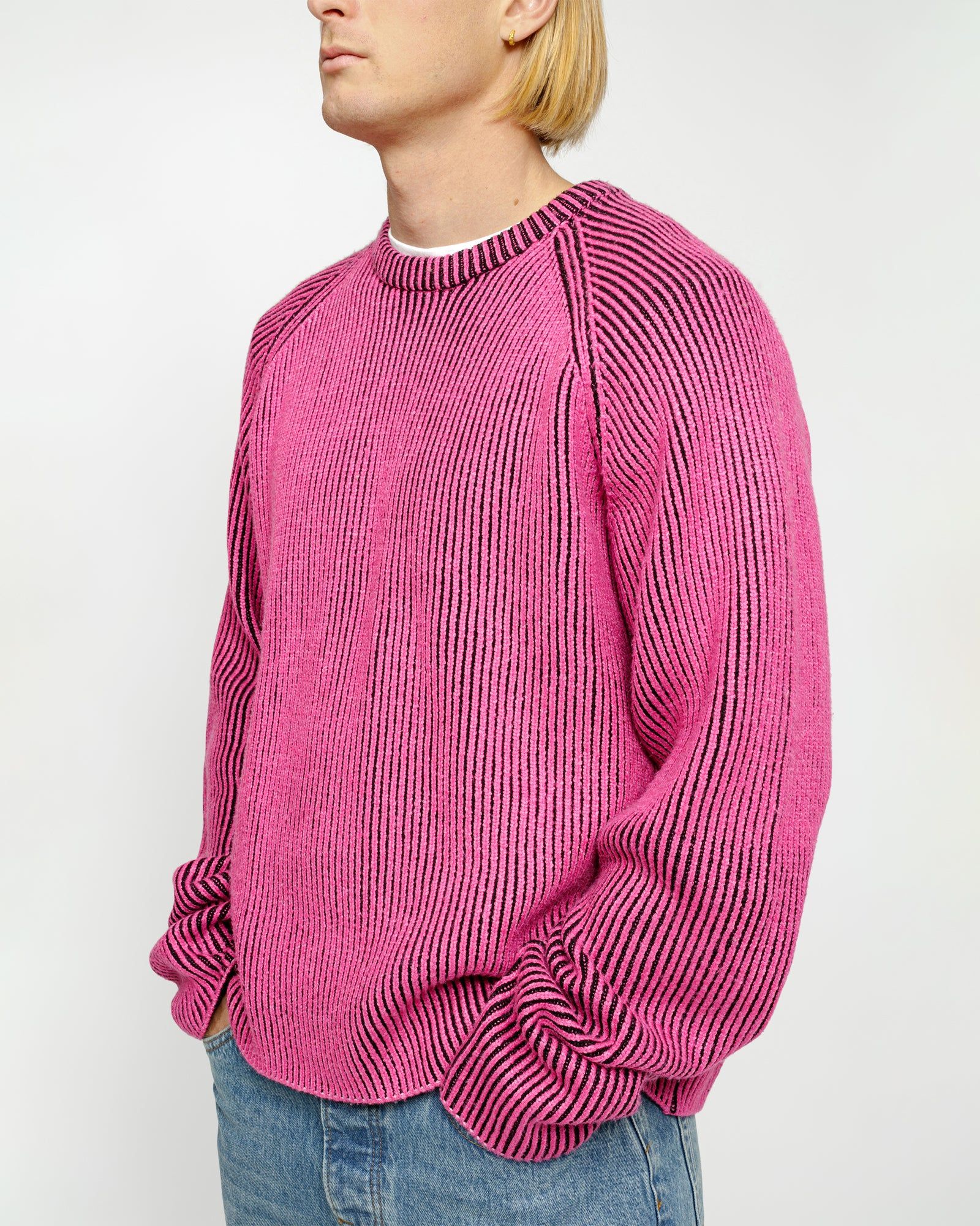 CONTRAST RIB SWEATER sold by Stussy product image thumbnail 2