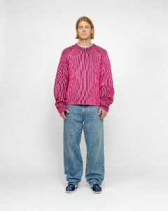 CONTRAST RIB SWEATER sold by Stussy