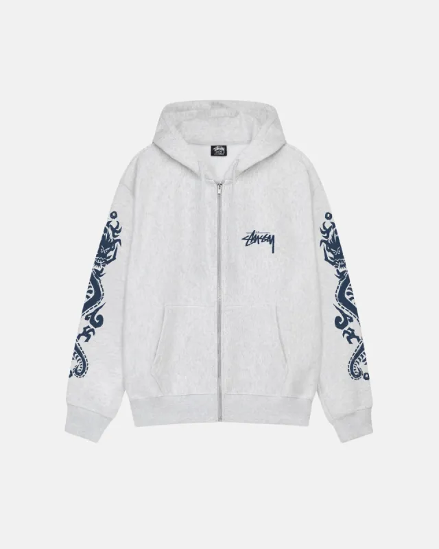 ★韓国の人気★【Stussy】★SMOOTH STOCK HOODIE PIGMENT DYED★ Stussy Smooth Stock Pigment Dyed Hoodie Black Men's - SS24 - US