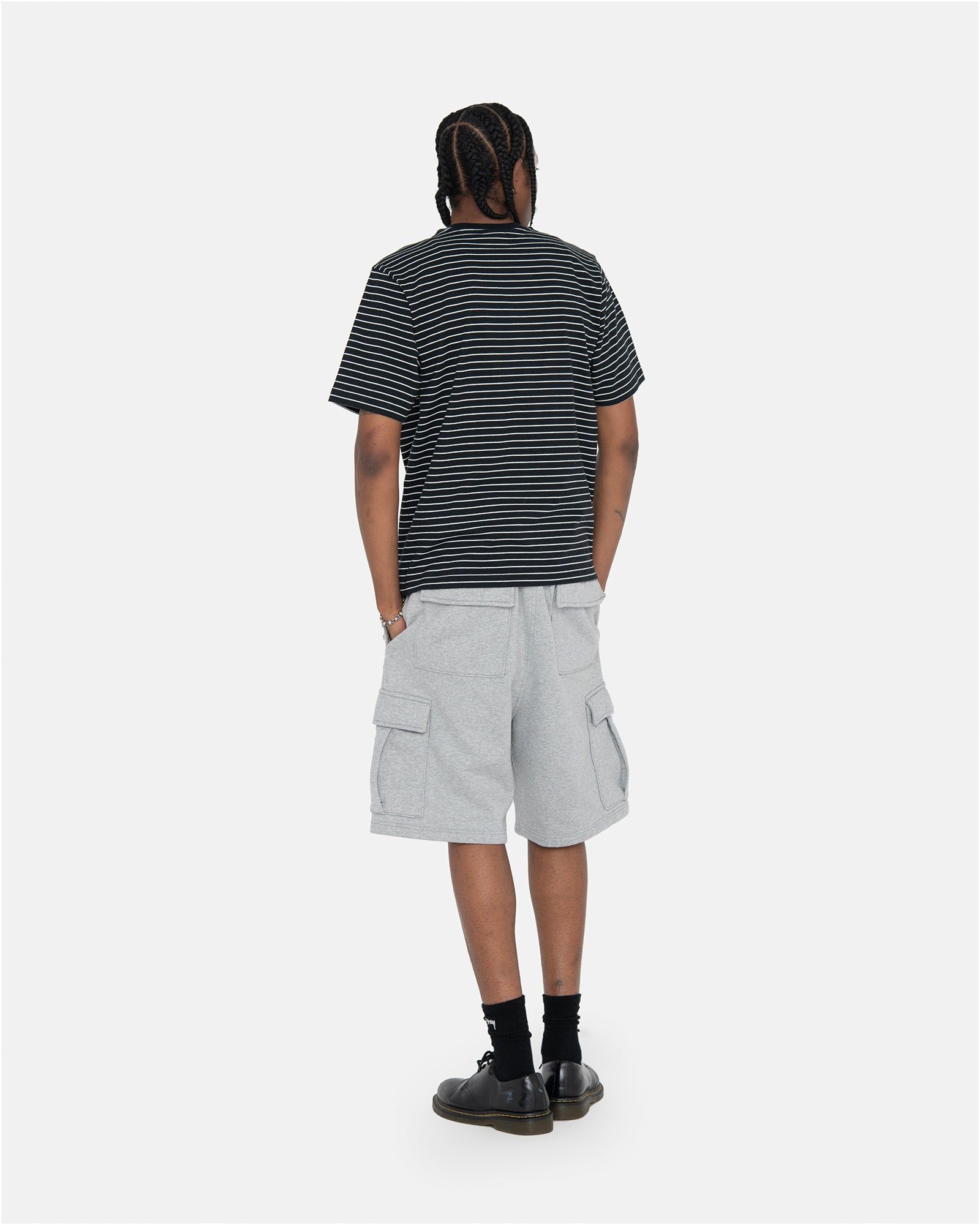 PIN STRIPED SS CREW sold by Stussy product image thumbnail 4