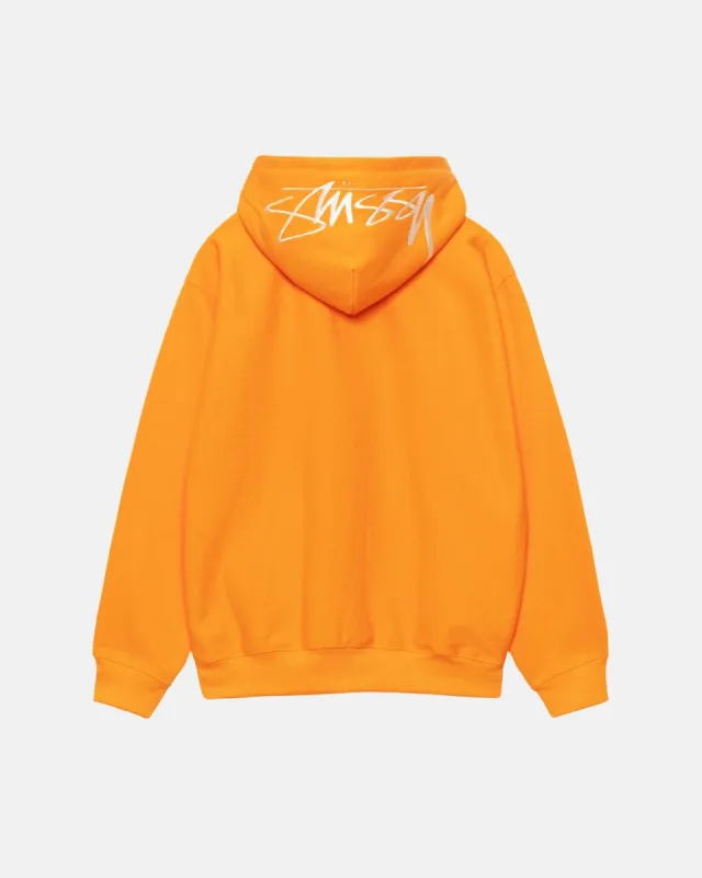 BACK HOOD APPLIQUE HOODIE sold by Stussy