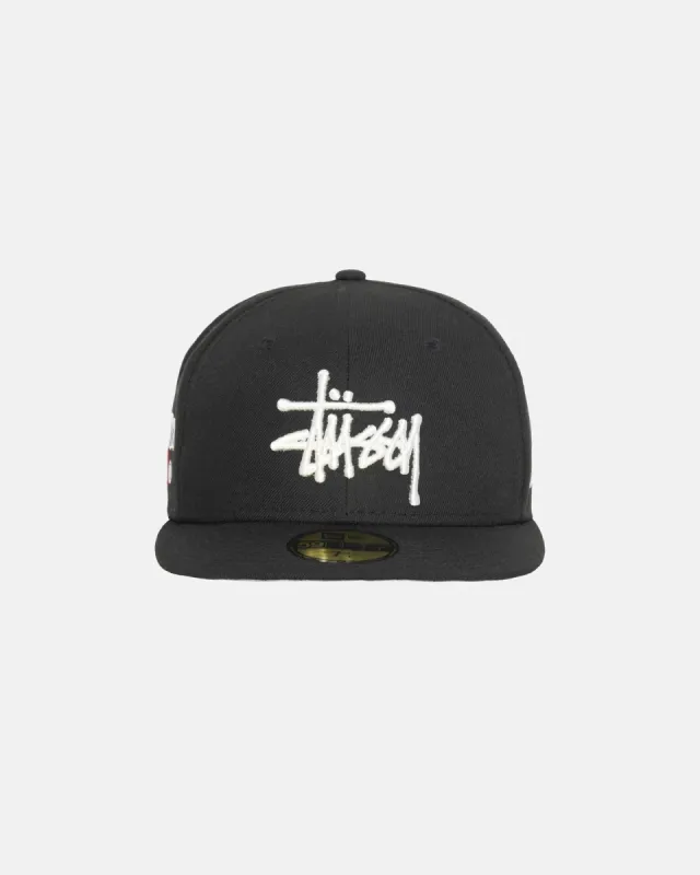 STUSSY × NEW ERA 59FIFTY AUTHENTIC CAP Stussy x New Era Authentic 59Fifty Fitted Cap Natural Men's - US