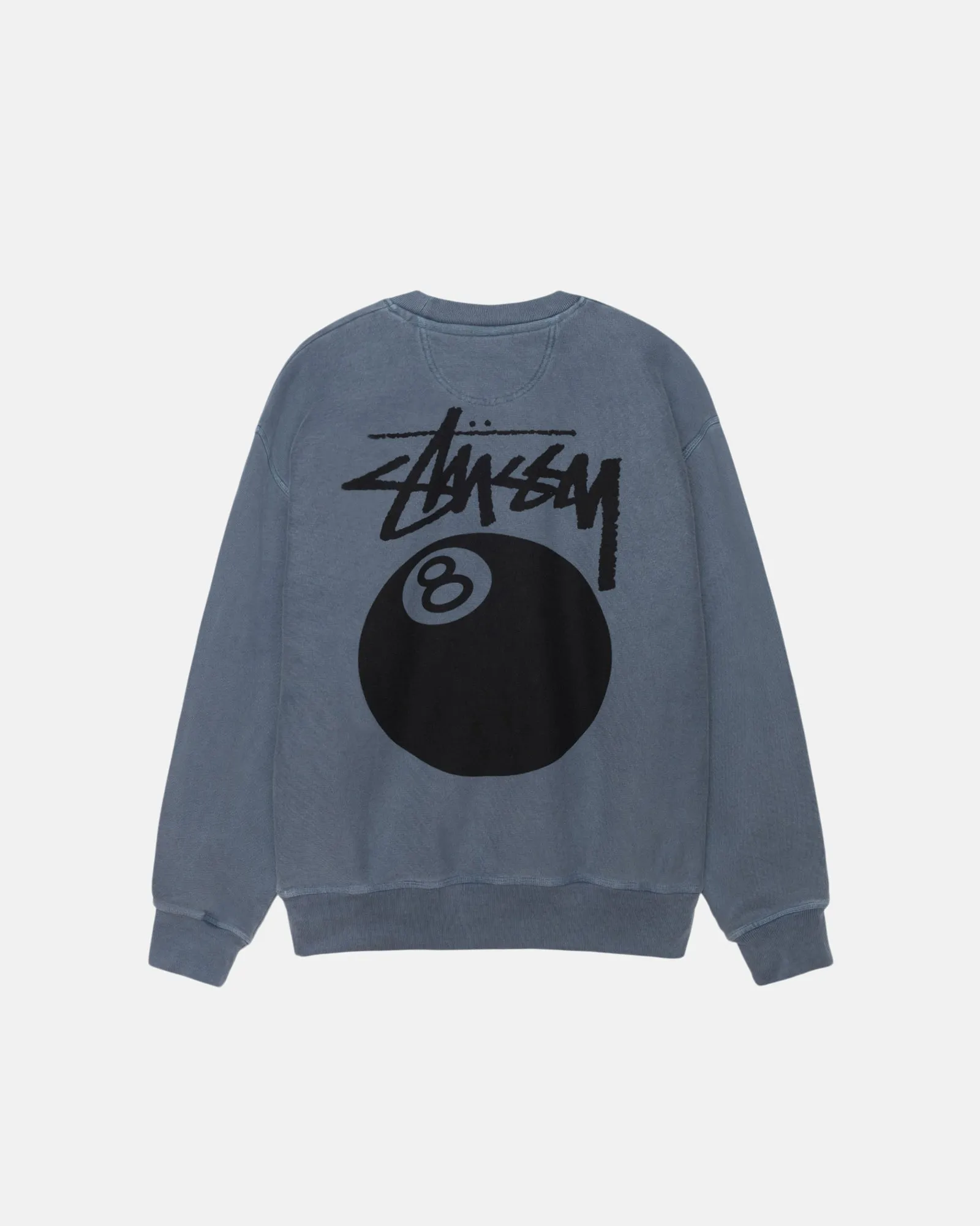 8 BALL CREW PIGMENT DYED sold by Stussy