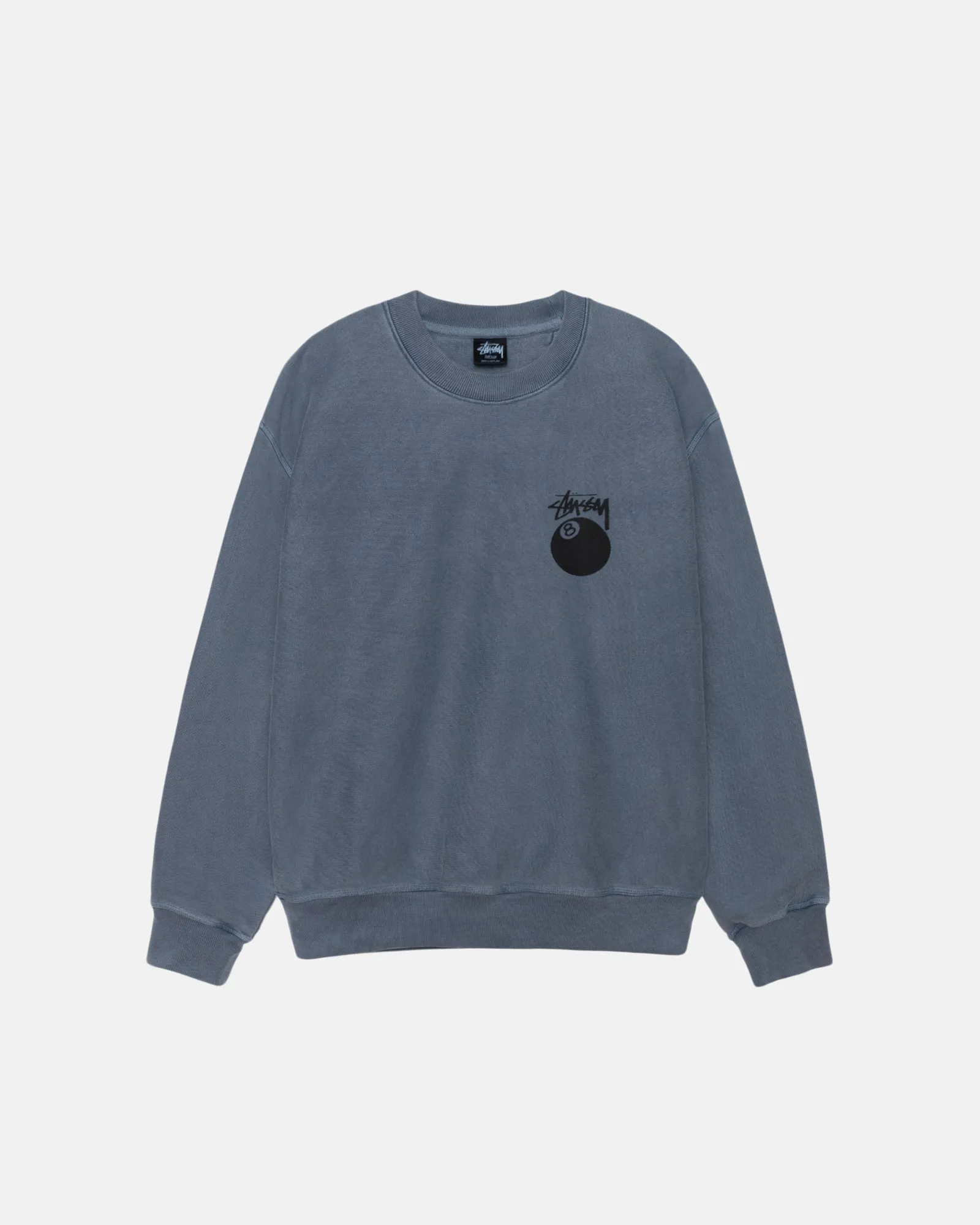 8 BALL CREW PIGMENT DYED sold by Stussy product image thumbnail 2