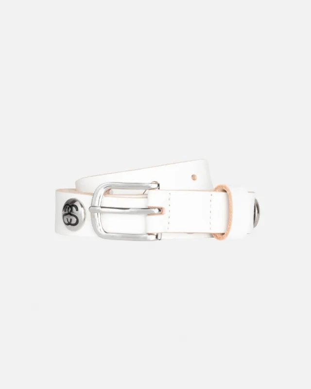 小物 STUSSY LIZARD TEXTURE UNDERLAY BELT Stussy Lizard Texture Underlay Belt Black Men's - FW24 - US