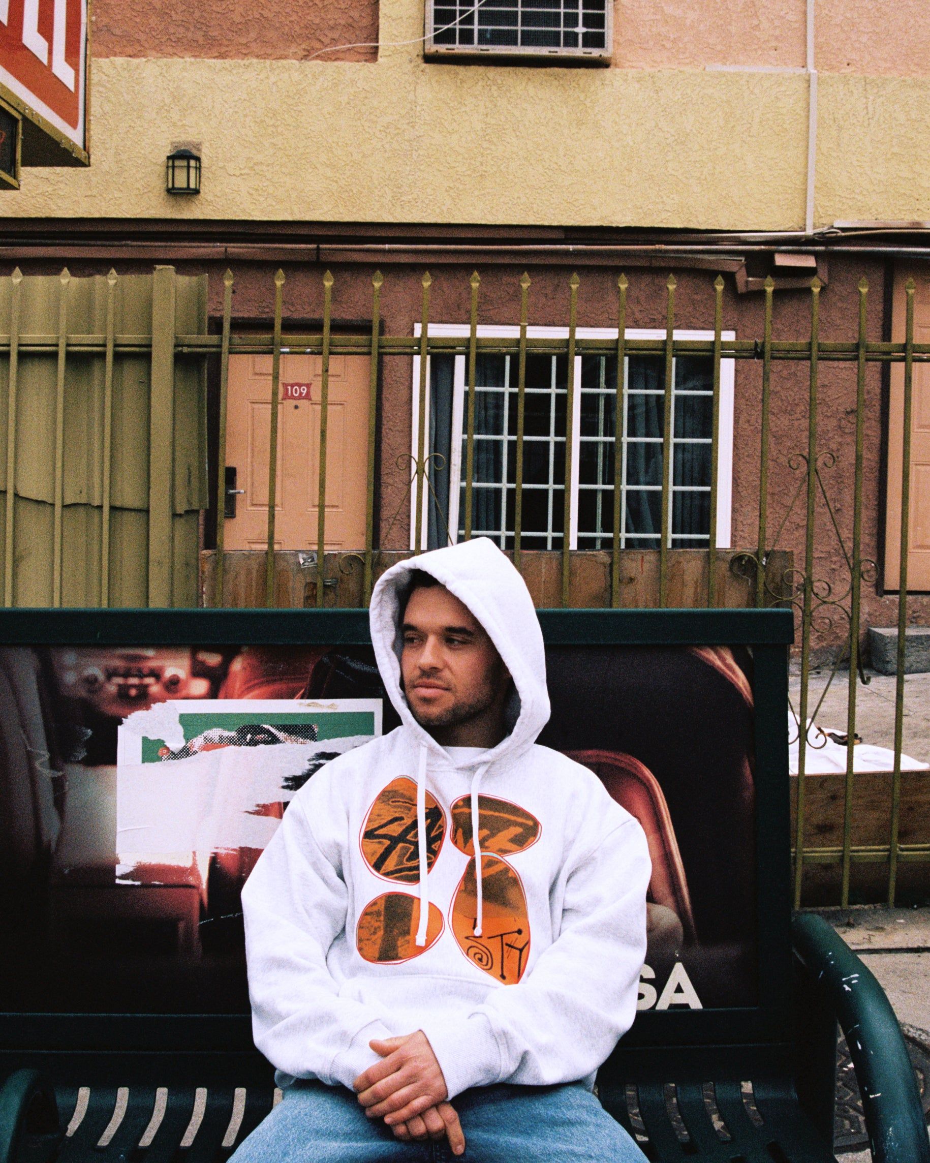 DAVID CARSON VESPA HOODIE sold by Stussy product image thumbnail 3