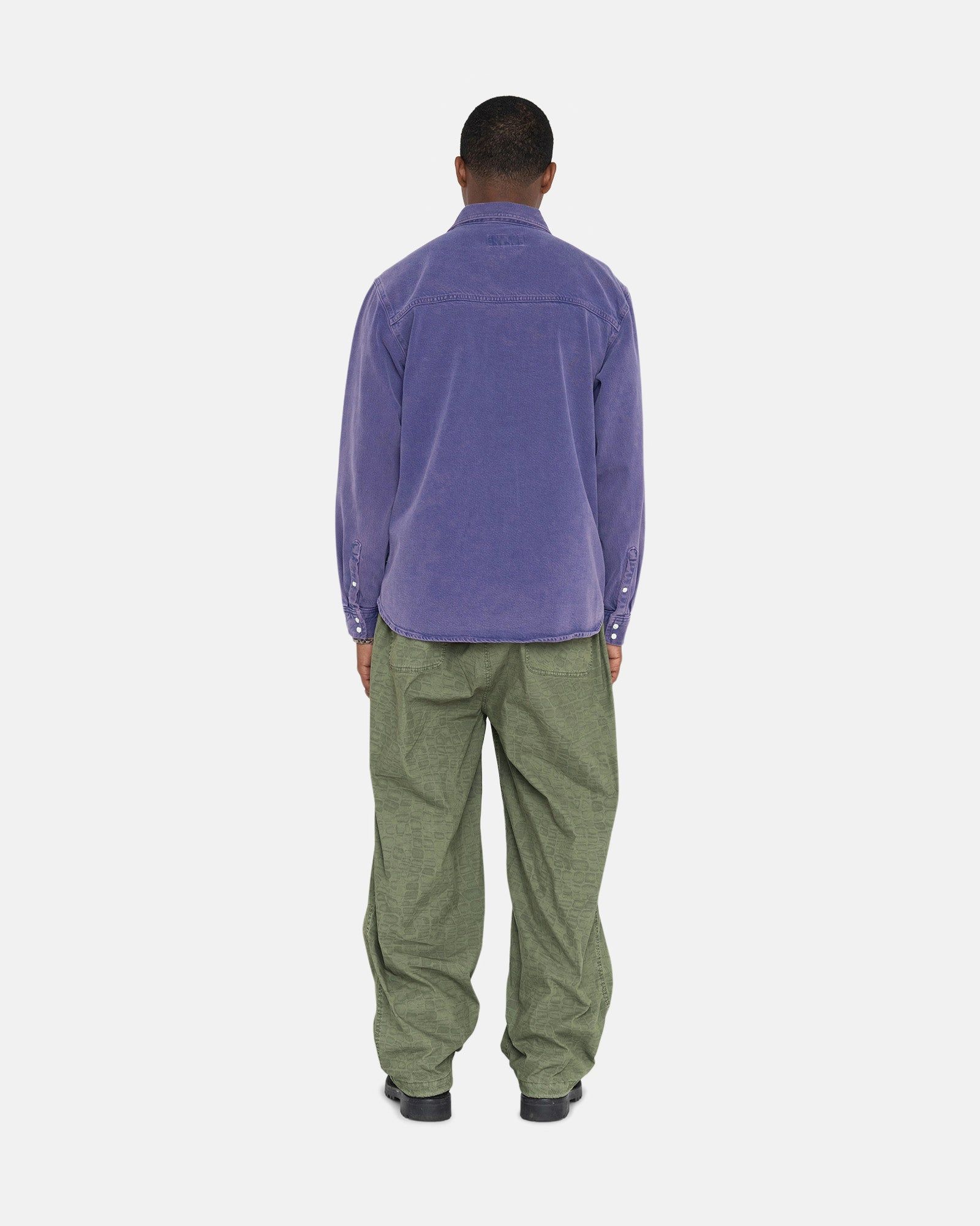 DOUBLE DYE WESTERN SHIRT sold by Stussy product image thumbnail 7