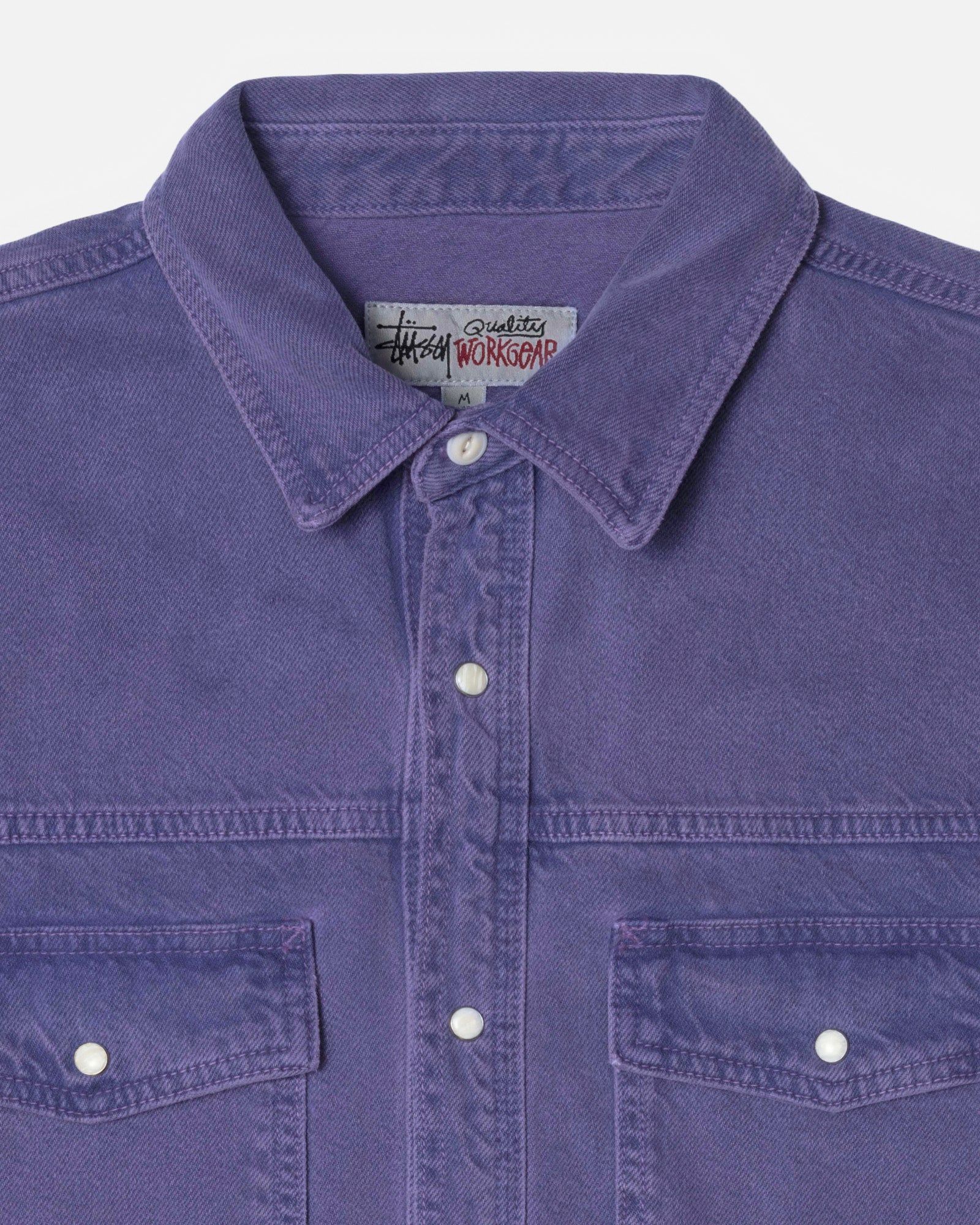DOUBLE DYE WESTERN SHIRT sold by Stussy product image thumbnail 3