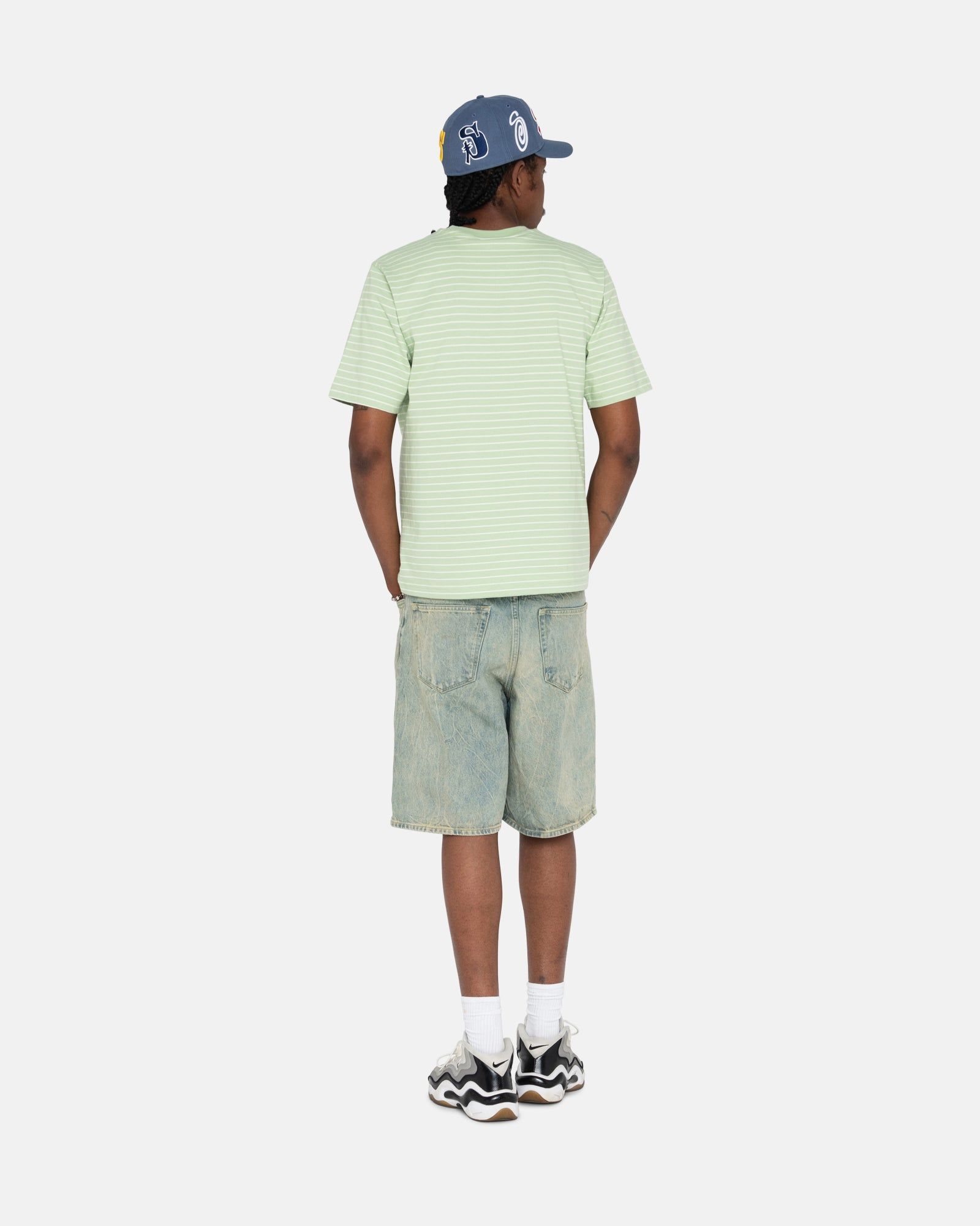 PIN STRIPED SS CREW sold by Stussy product image thumbnail 5