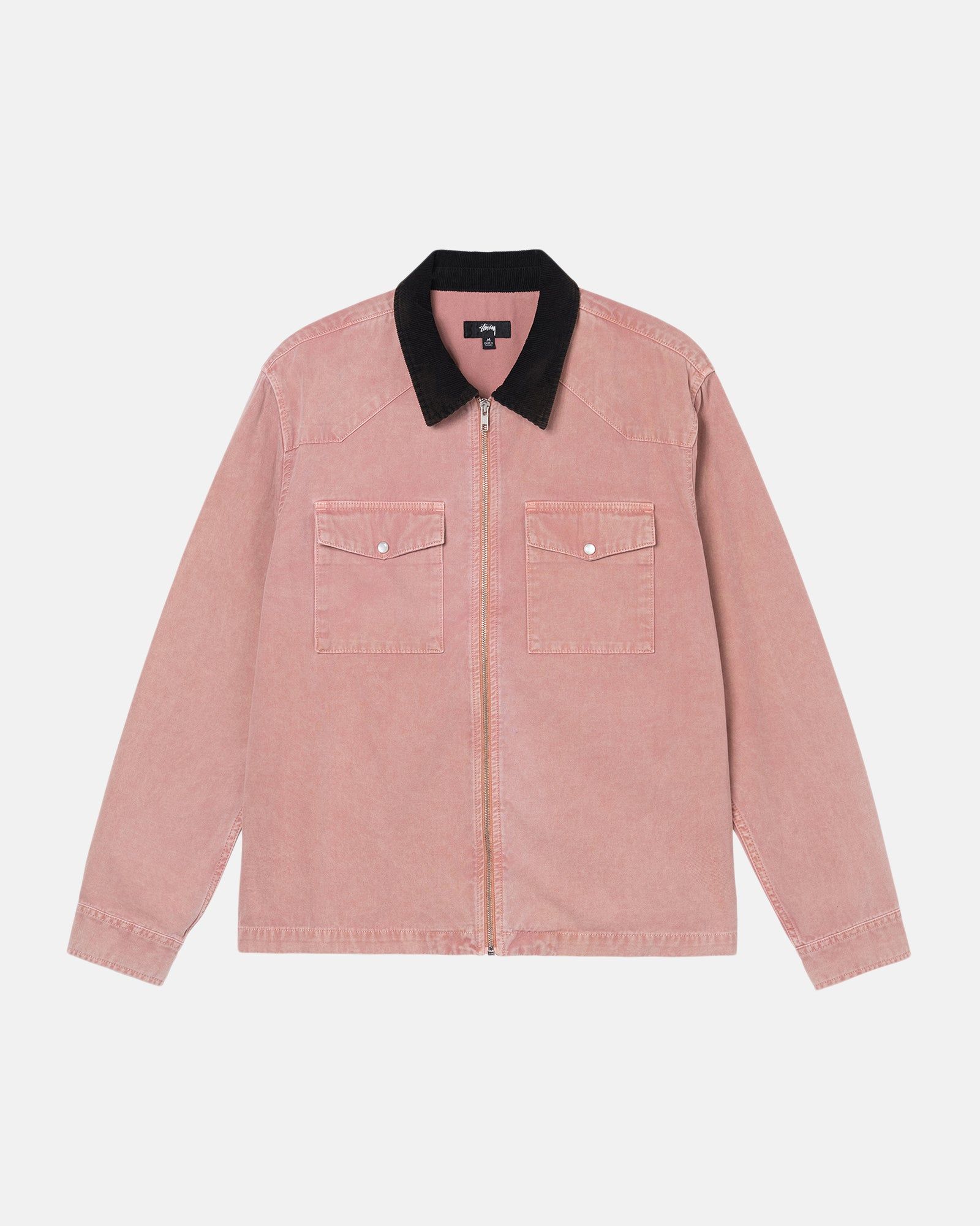 WASHED CANVAS WORK SHIRT sold by Stussy