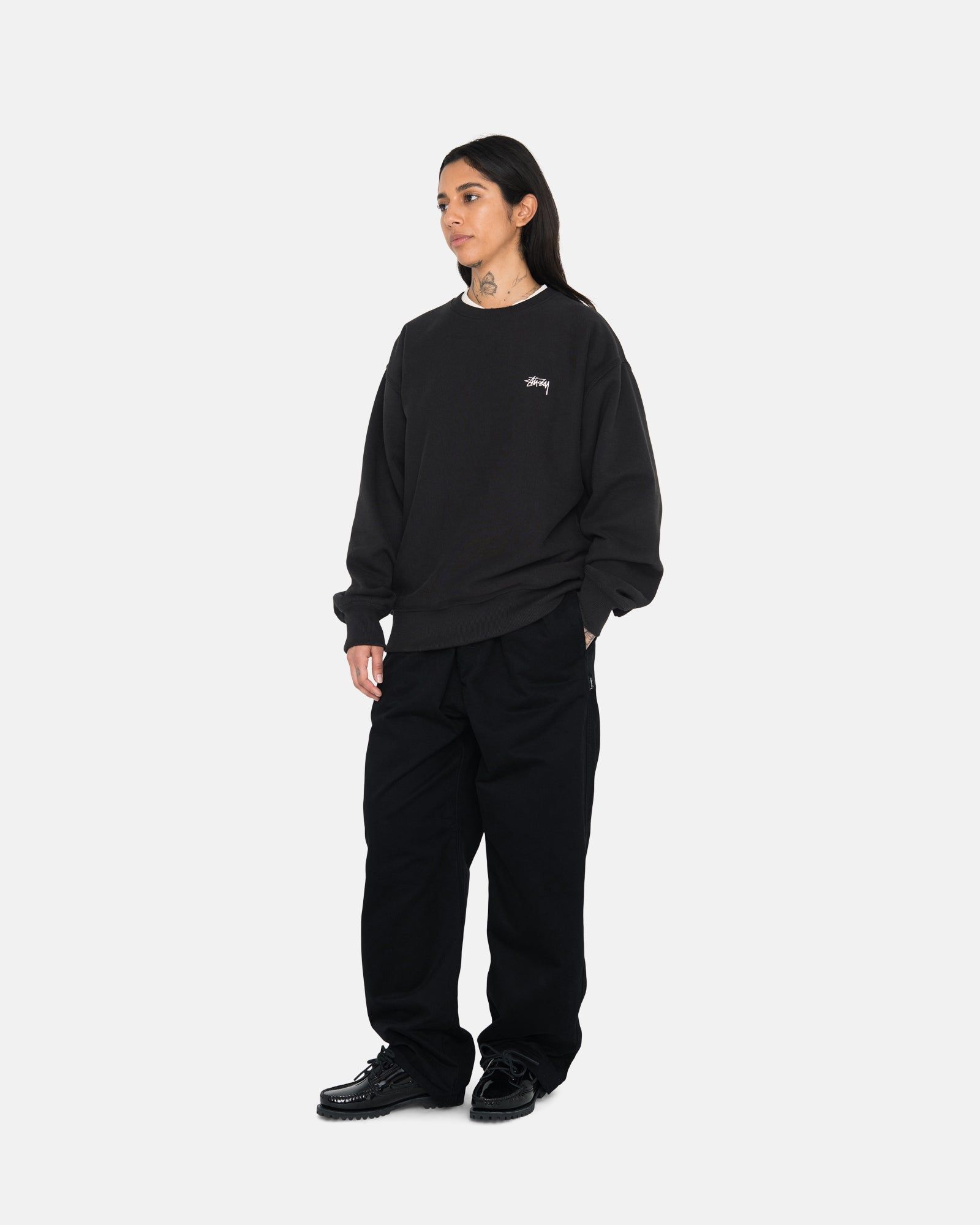 OVERDYED STOCK LOGO CREW sold by Stussy product image thumbnail 7