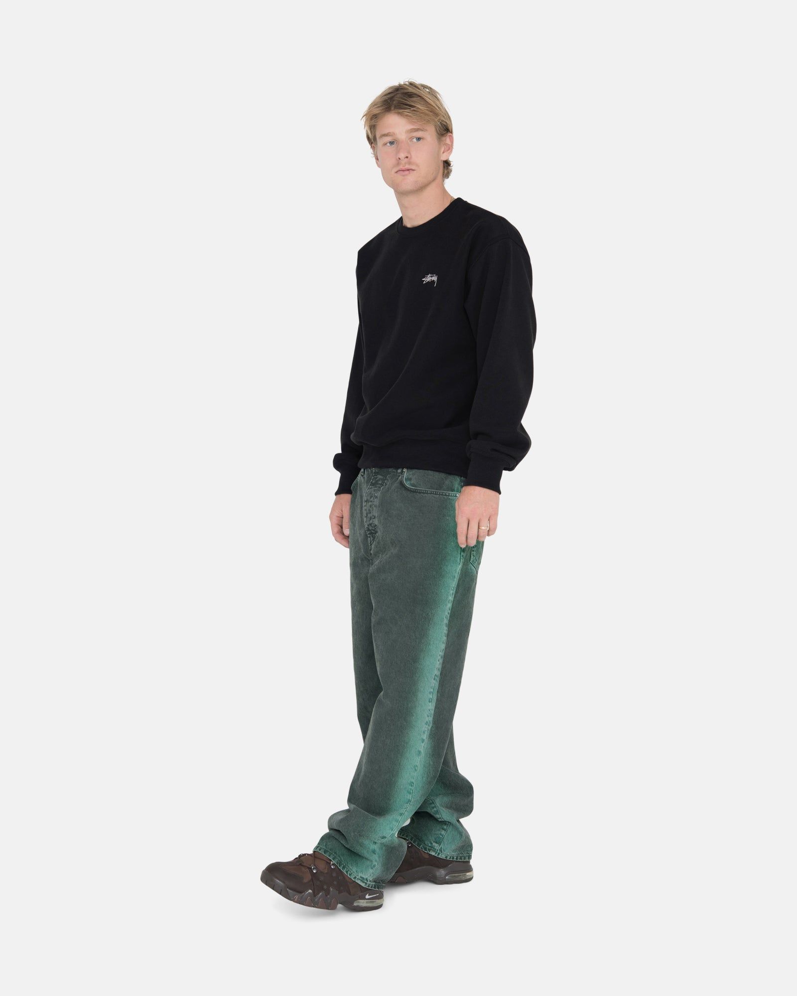 OVERDYED STOCK LOGO CREW sold by Stussy product image thumbnail 4