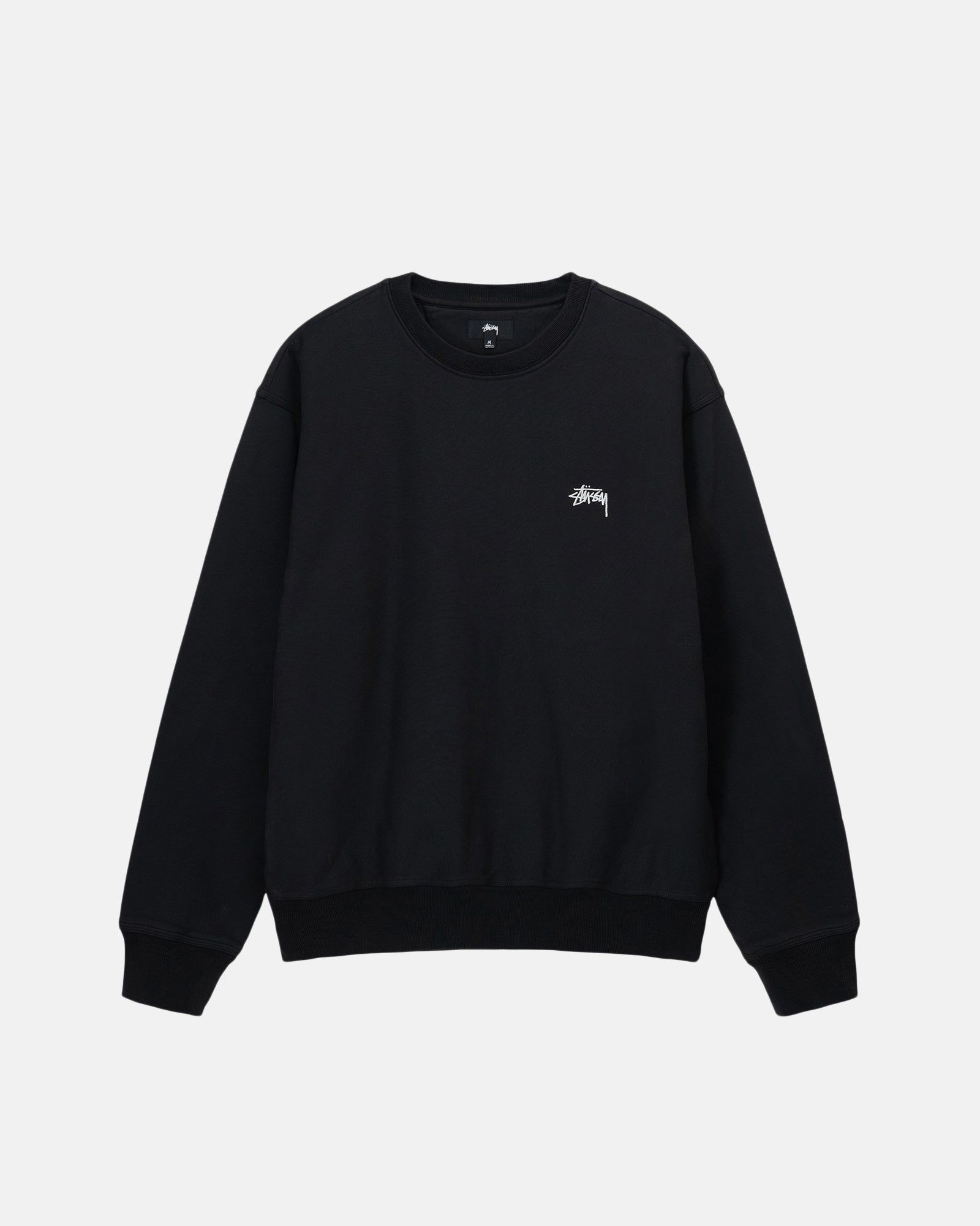 OVERDYED STOCK LOGO CREW sold by Stussy