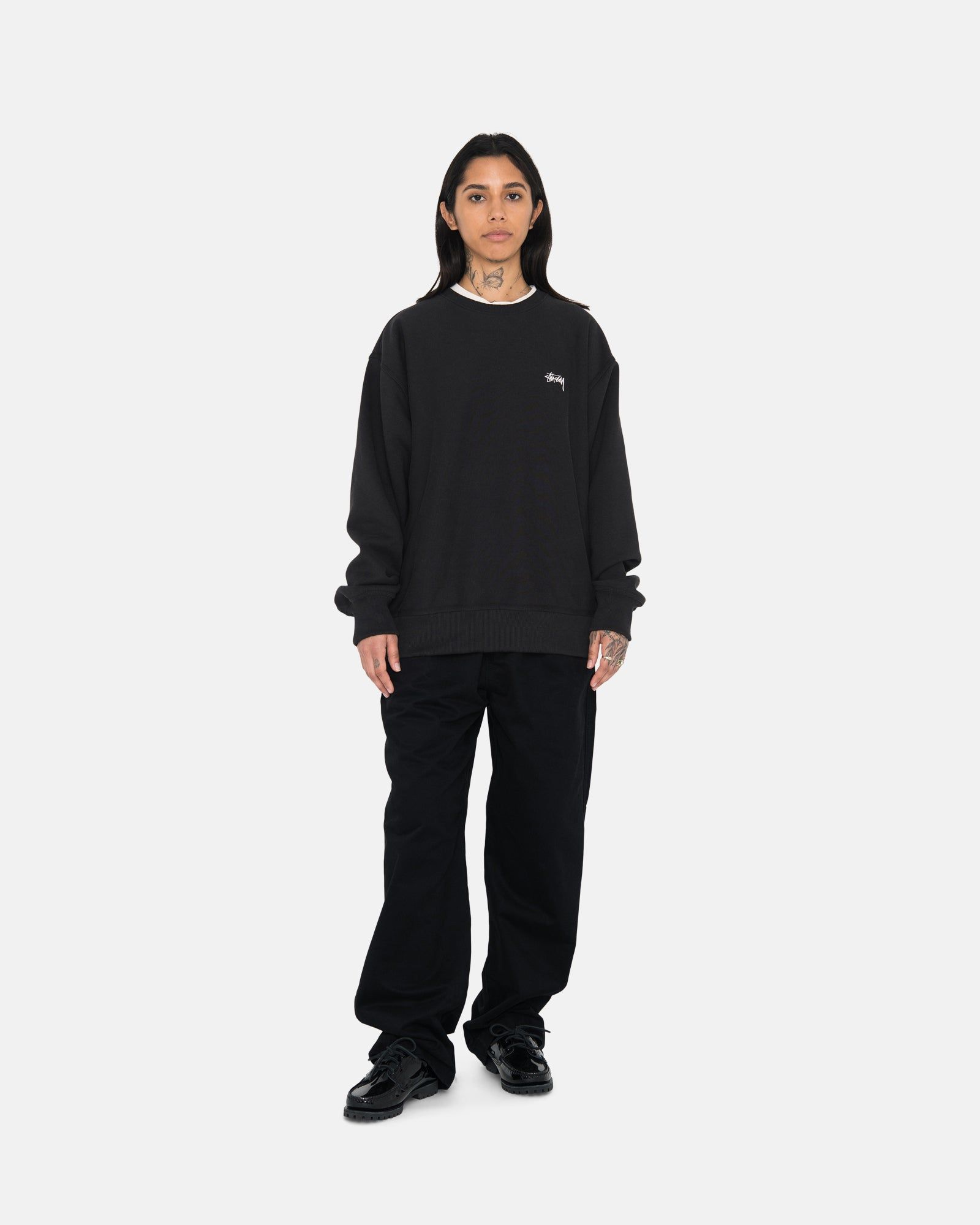 OVERDYED STOCK LOGO CREW sold by Stussy product image thumbnail 6