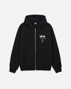 WORLD TOUR ZIP HOODIE sold by Stussy