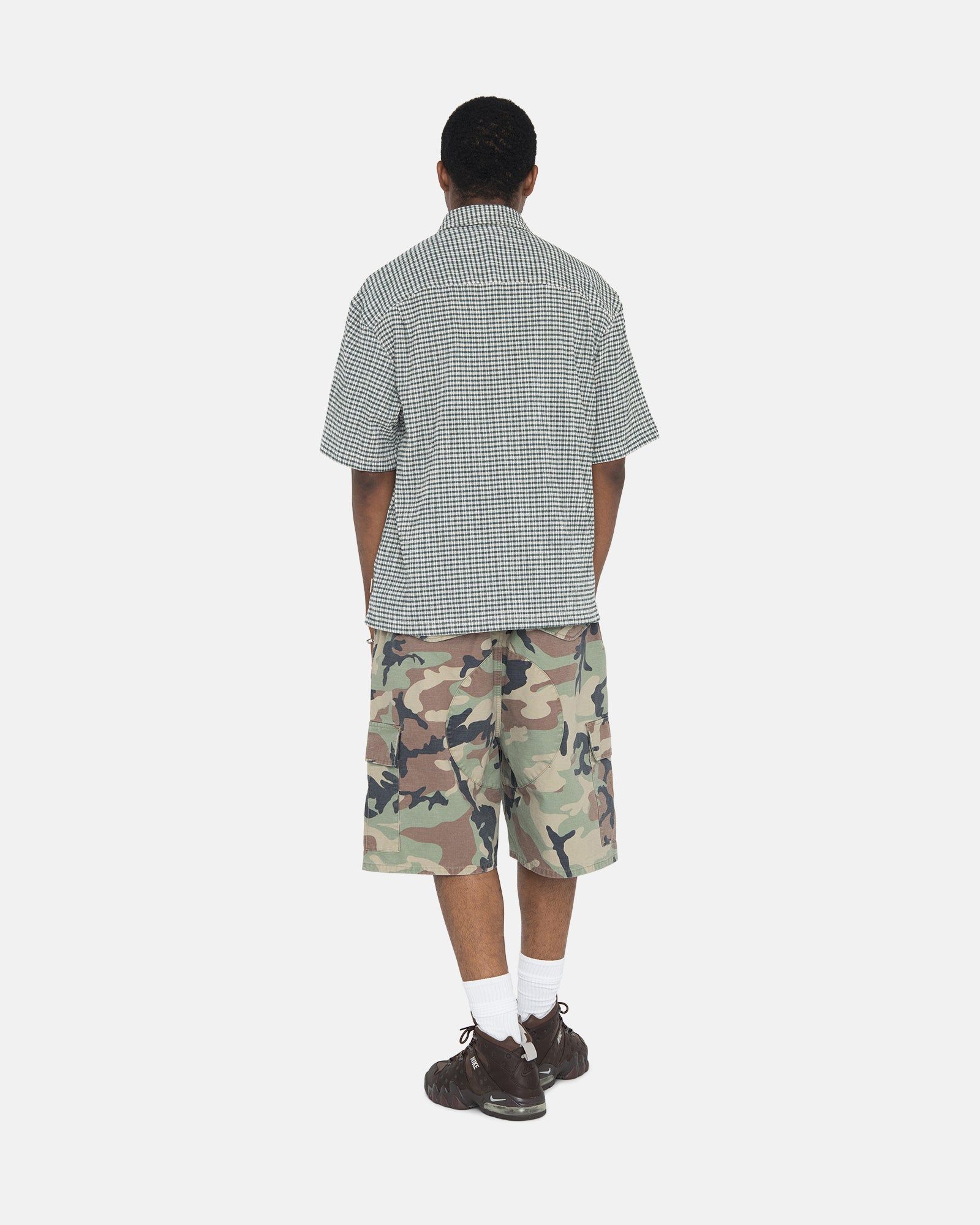 WRINKLY GINGHAM SS SHIRT sold by Stussy product image thumbnail 5