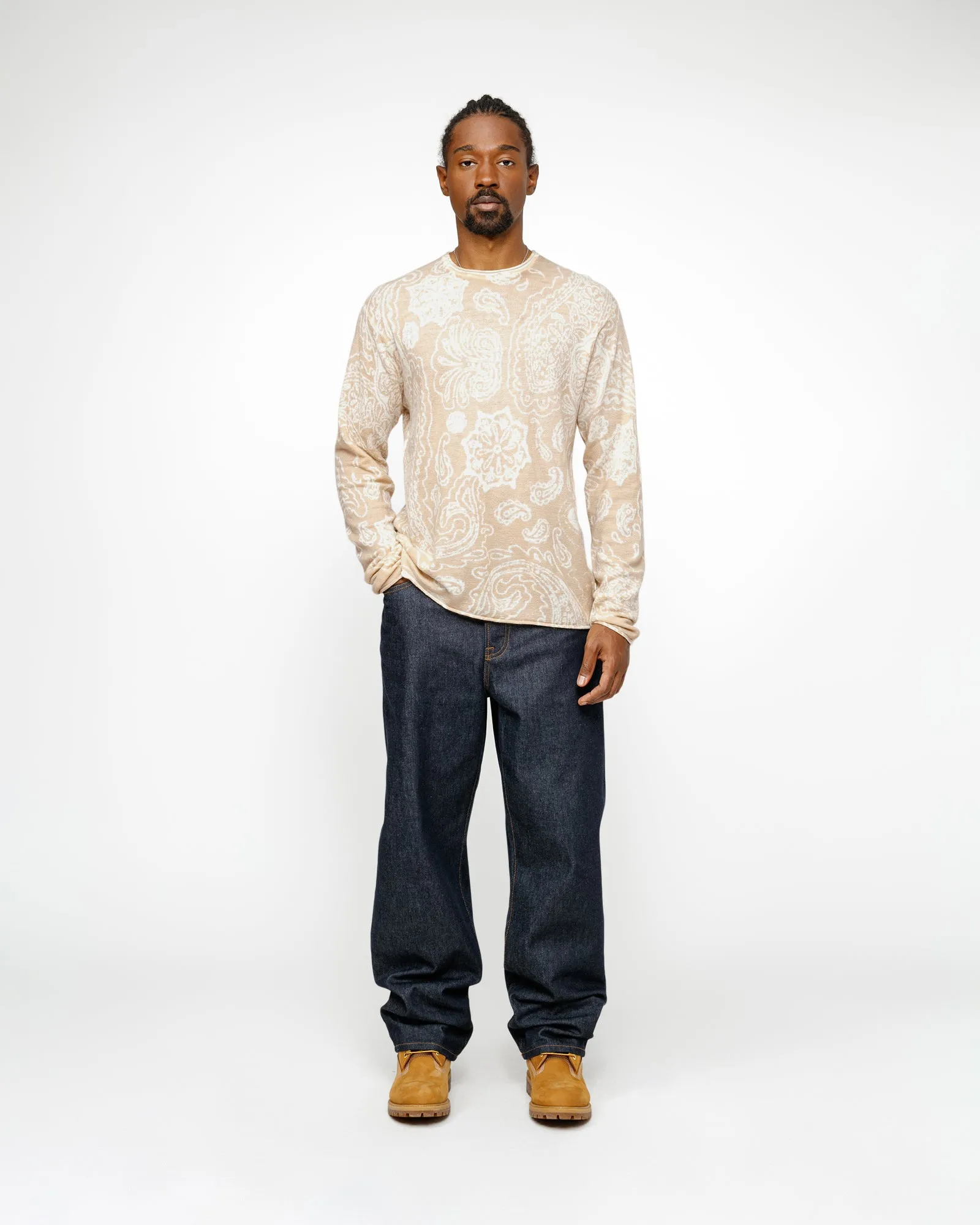 PAISLEY SWEATER sold by Stussy product image thumbnail 3