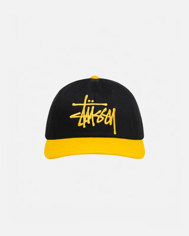 LOW PROFILE BIG BASIC SNAPBACK sold by Stussy