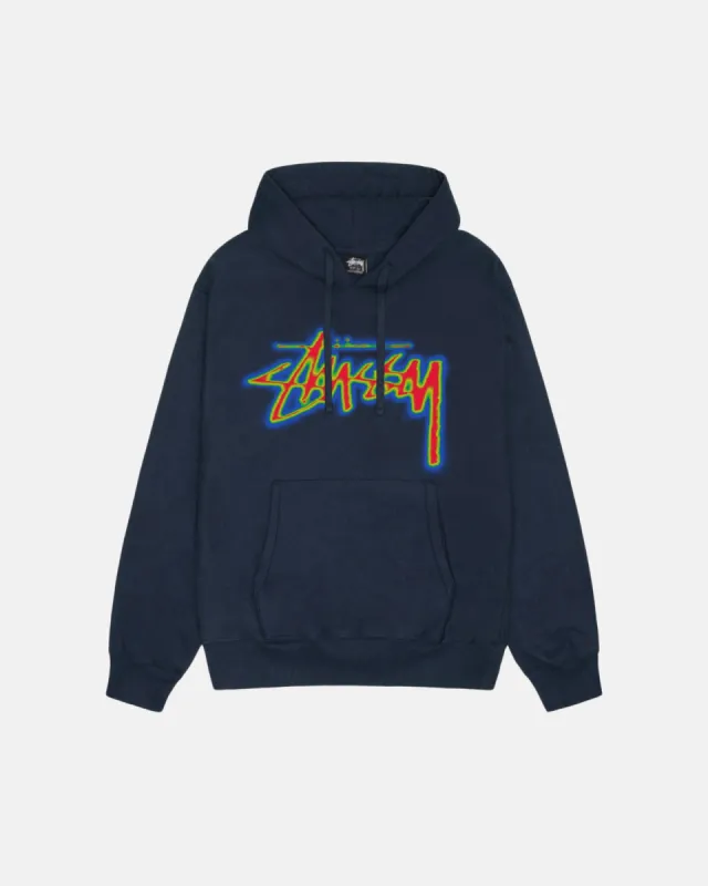THERMAL STOCK HOODIE sold by Stussy