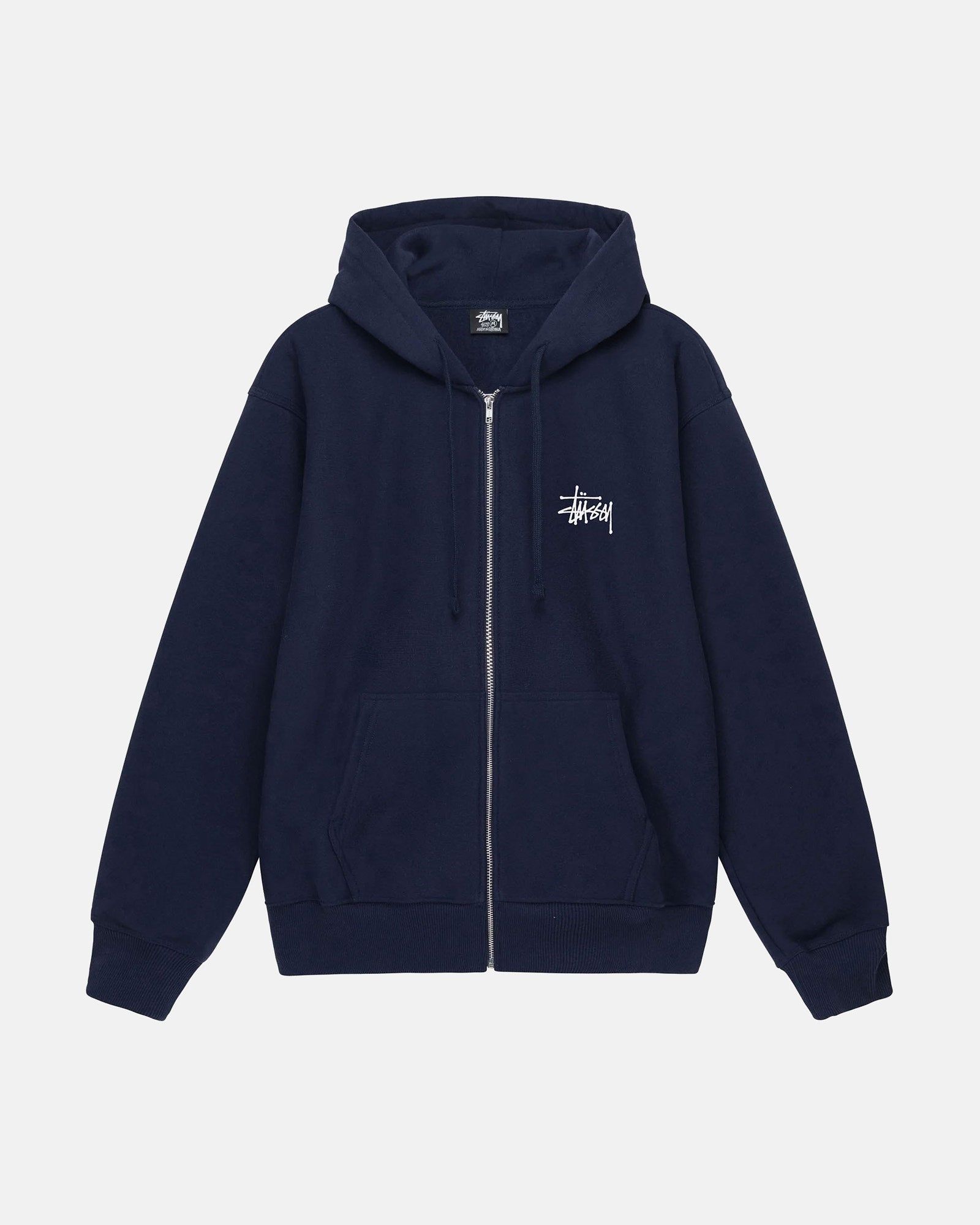 BASIC STÜSSY ZIP HOODIE sold by Stussy
