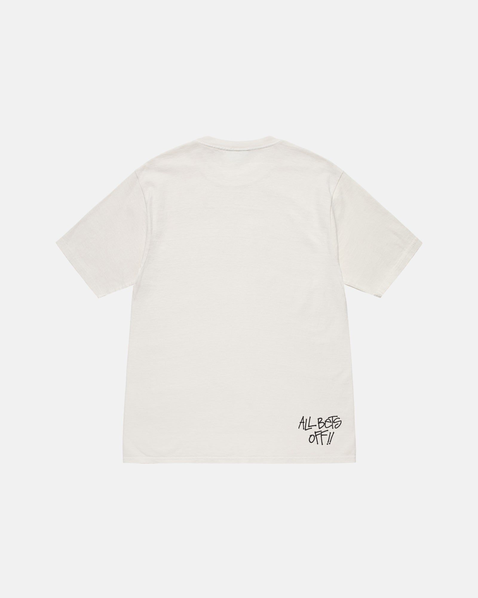 ALL BETS OFF TEE PIGMENT DYED sold by Stussy product image thumbnail 2
