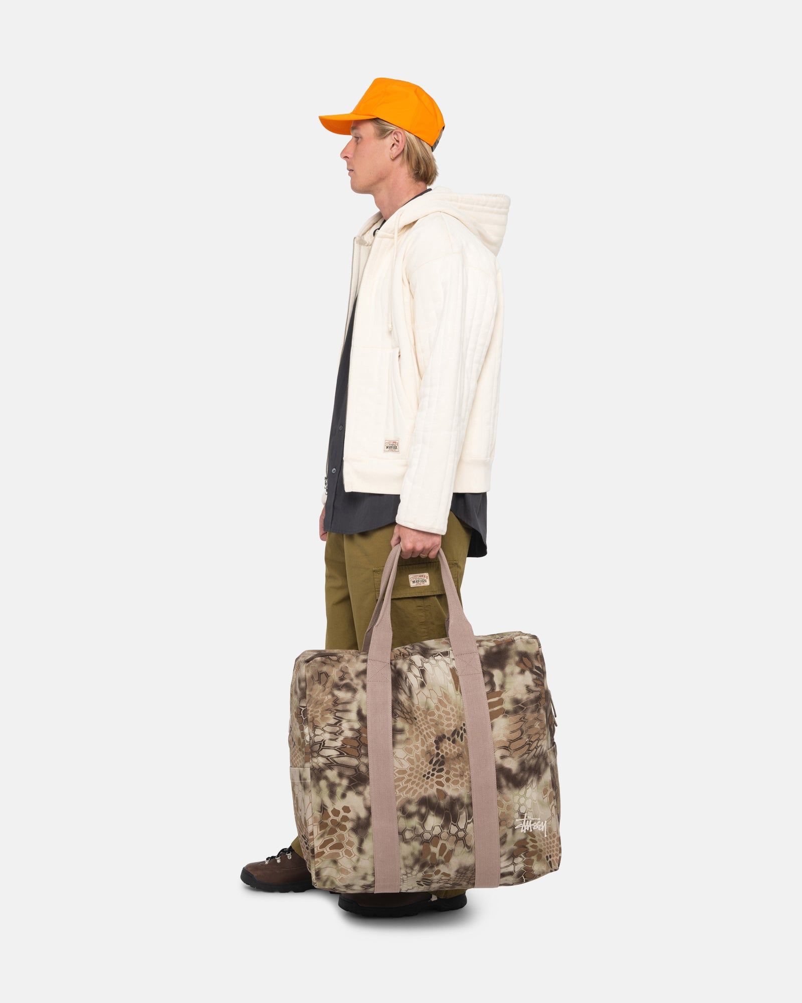 [STUSSY]★CANVAS FLIGHT BAG Canvas Flight Bag – Washed Black | Accessories | Stüssy