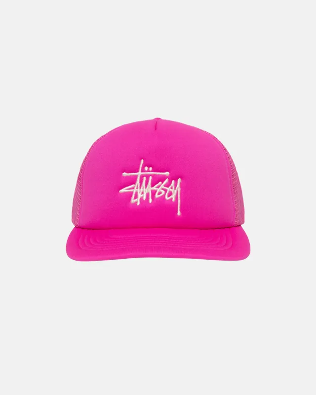 TRUCKER BIG BASIC SNAPBACK sold by Stussy