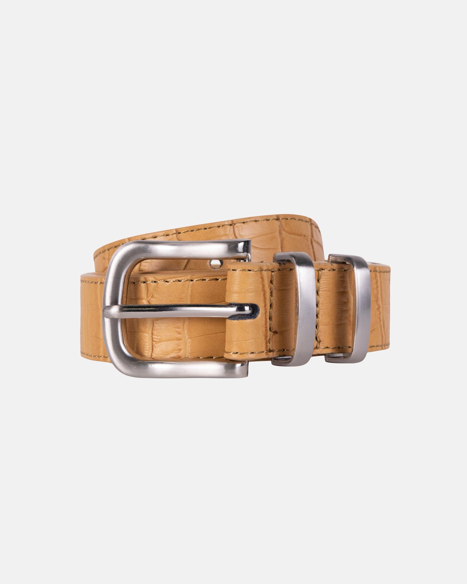 knee length dresses for ladies Stussy Gator Embossed Dress Belt – Justin Reed main image 1