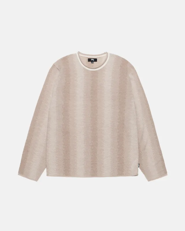 SHADOW STRIPE SWEATER sold by Stussy
