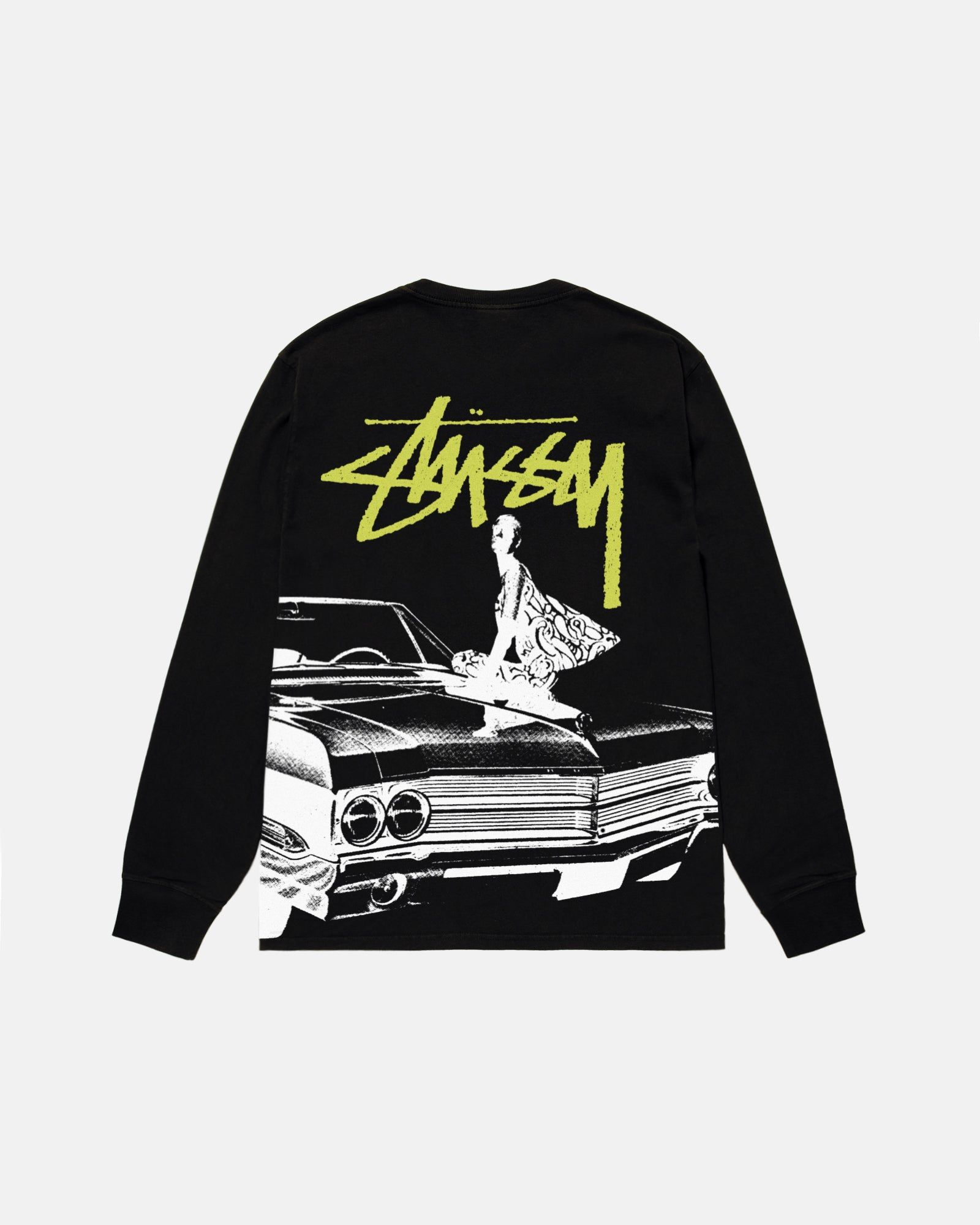 BEAT CRAZY LS TEE sold by Stussy