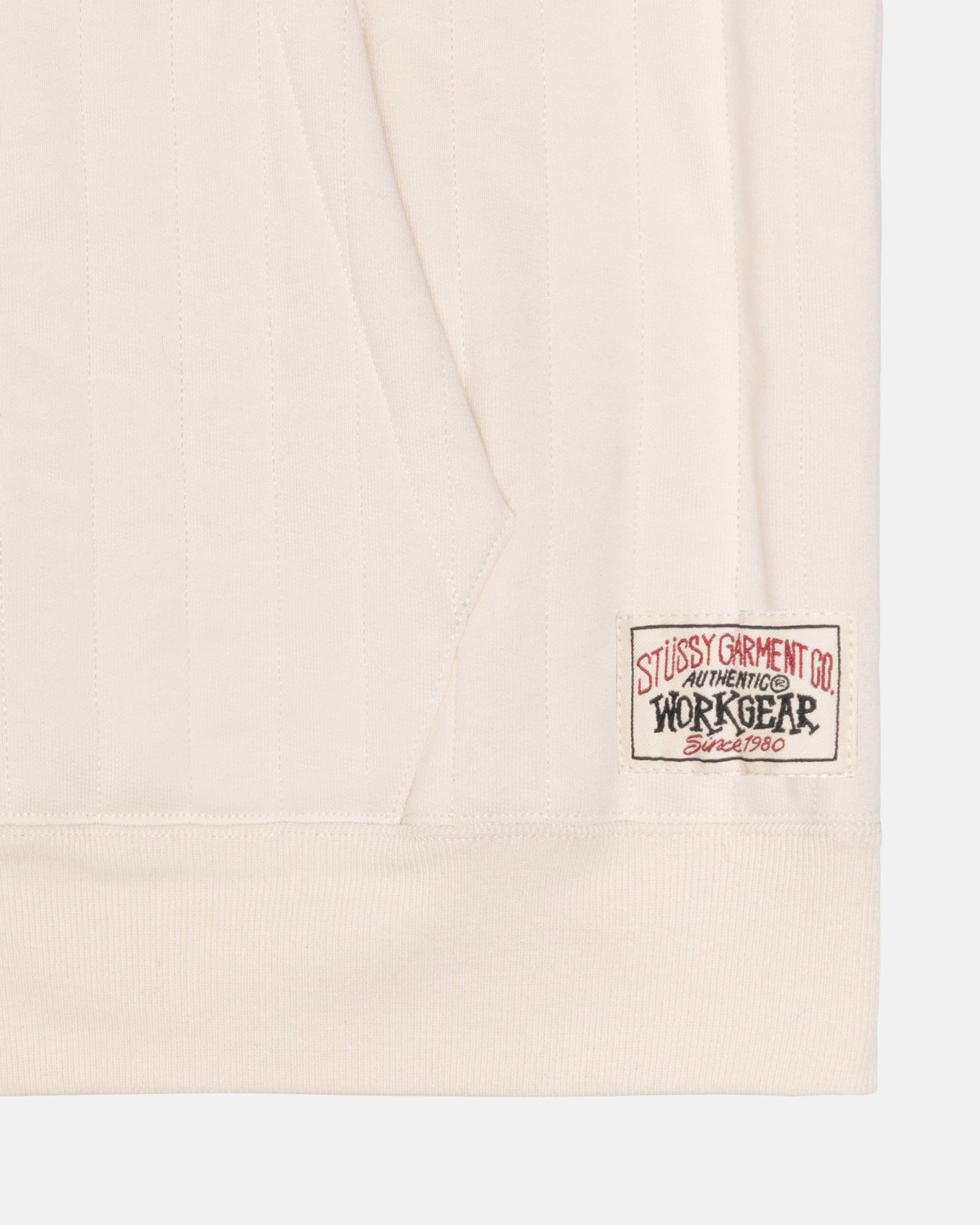 VERTICAL QUILTED ZIP HOODIE sold by Stussy product image thumbnail 5