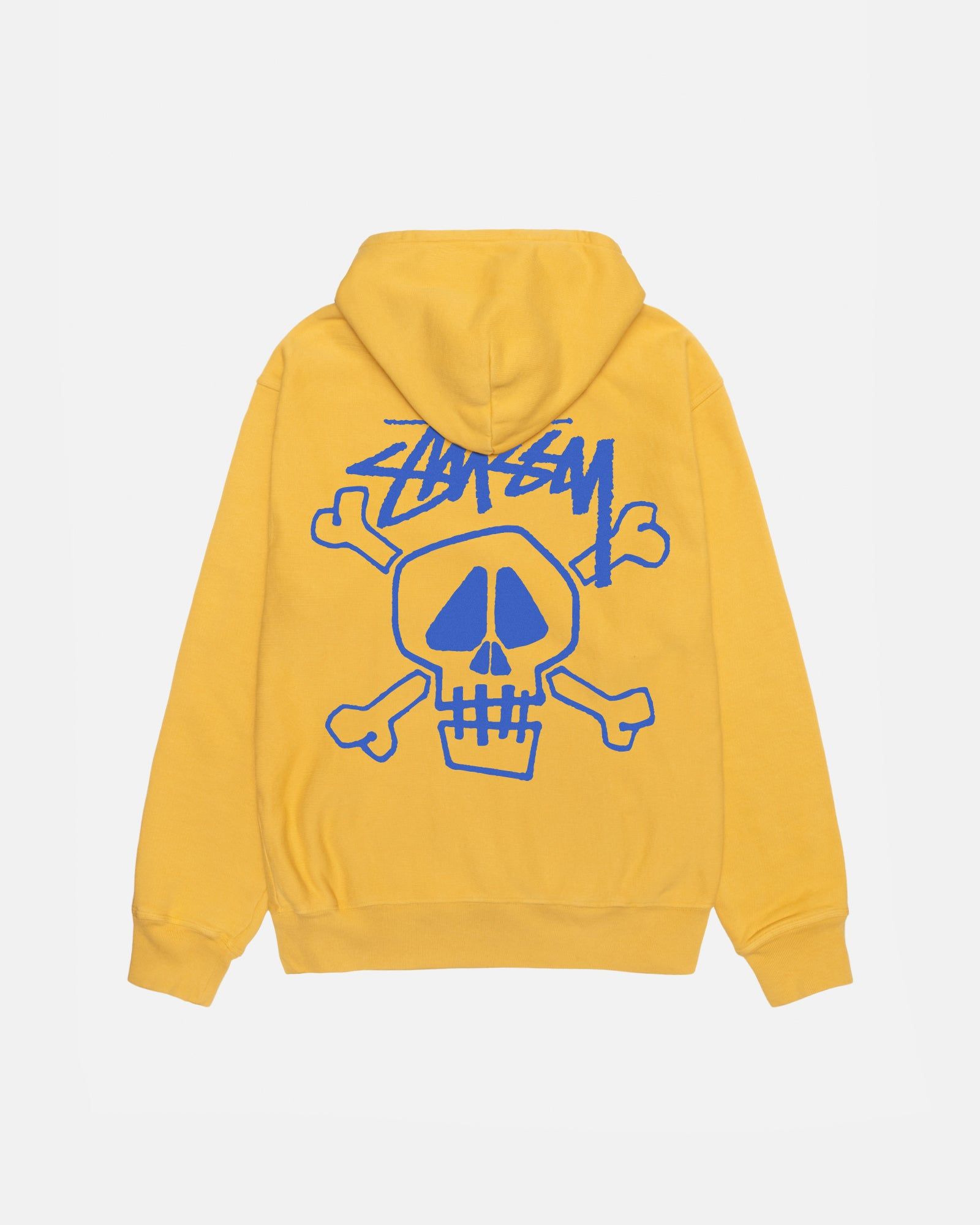SKULL & BONES HOODIE PIGMENT DYED sold by Stussy