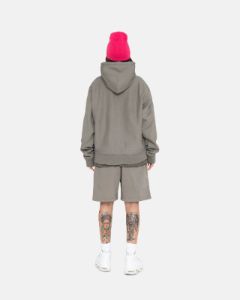 STOCK LOGO ZIP HOODIE sold by Stussy